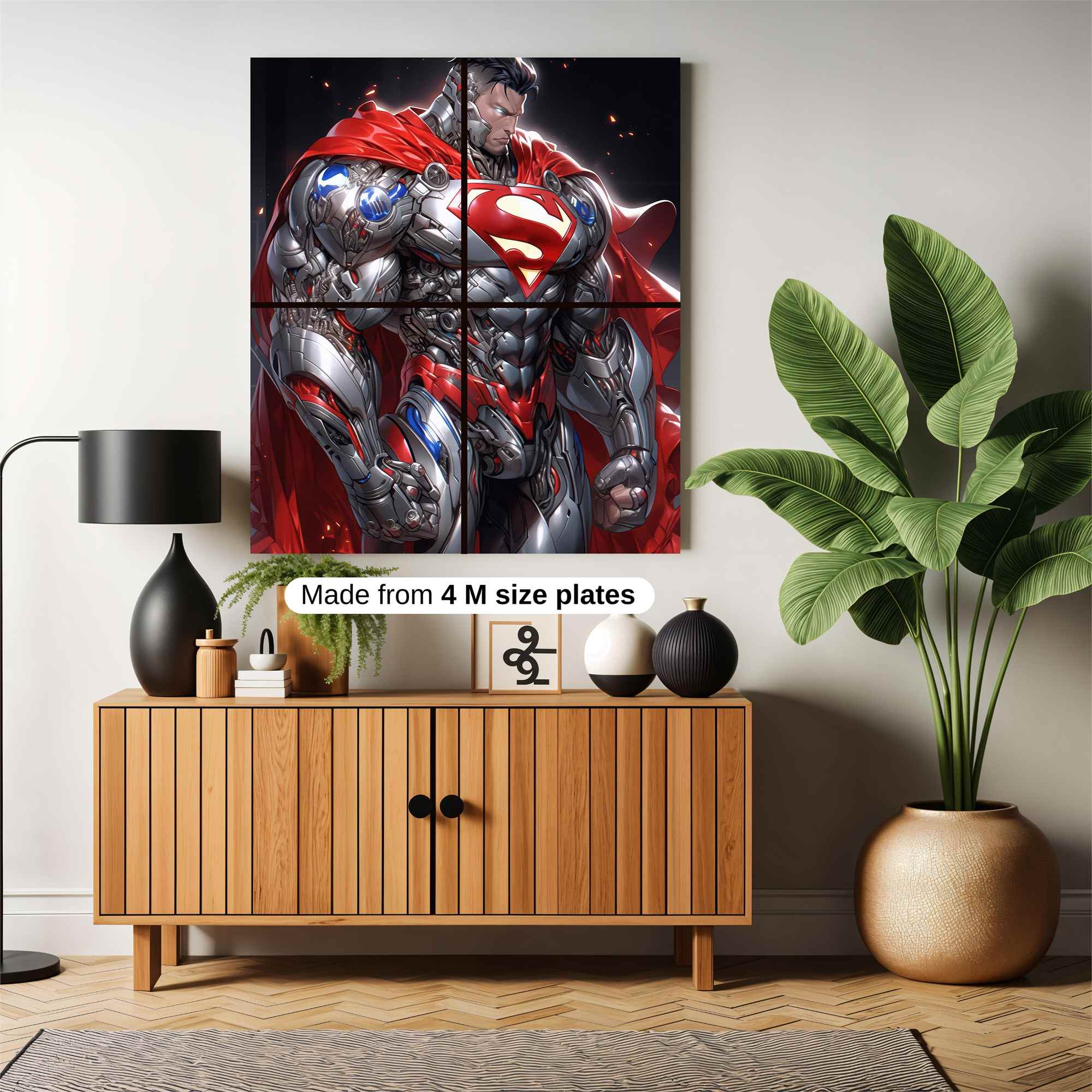 Superman Resurgence Safe Wall Magnetic / M