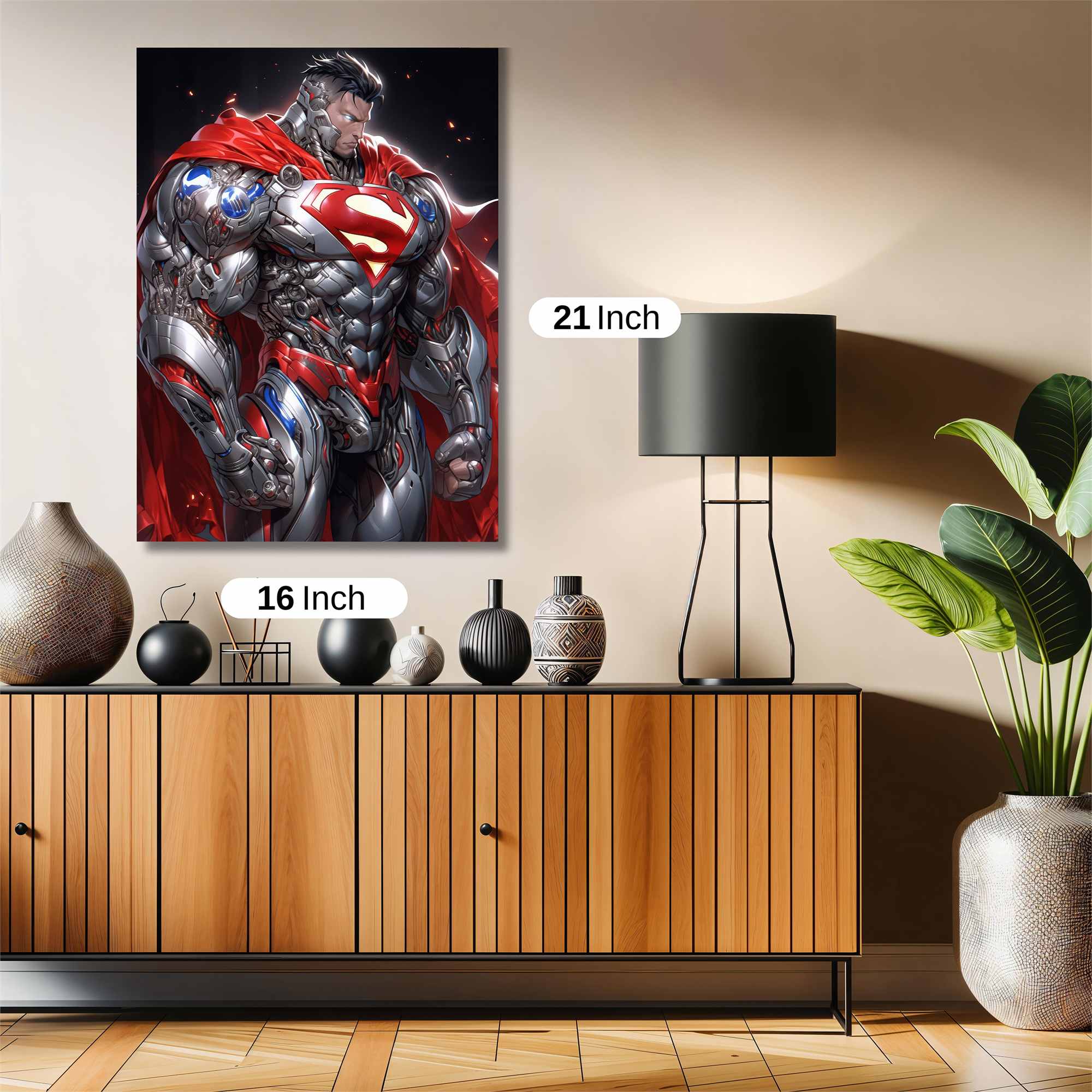 Superman Resurgence Safe Wall Magnetic / M