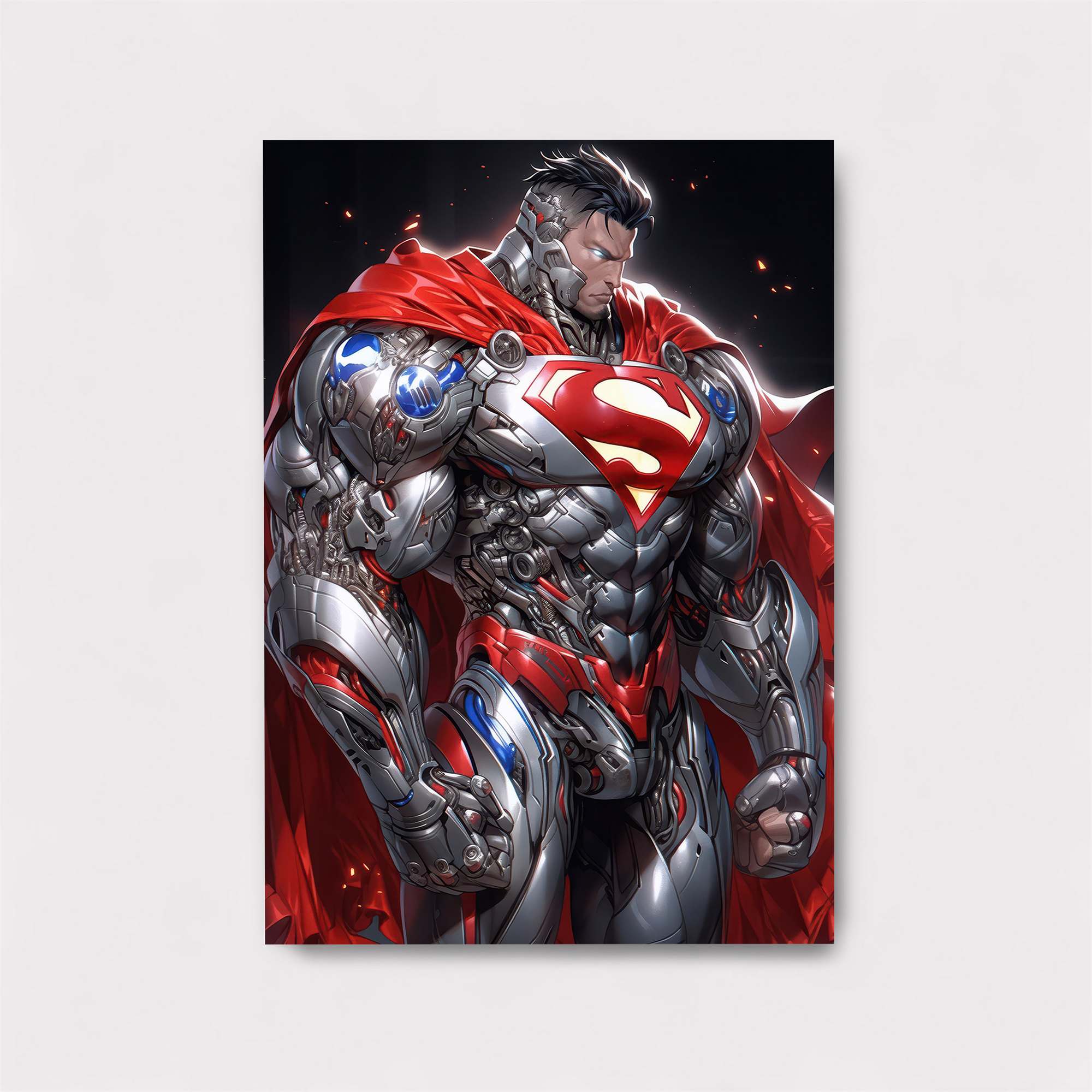 Superman Resurgence Safe Wall Magnetic / M