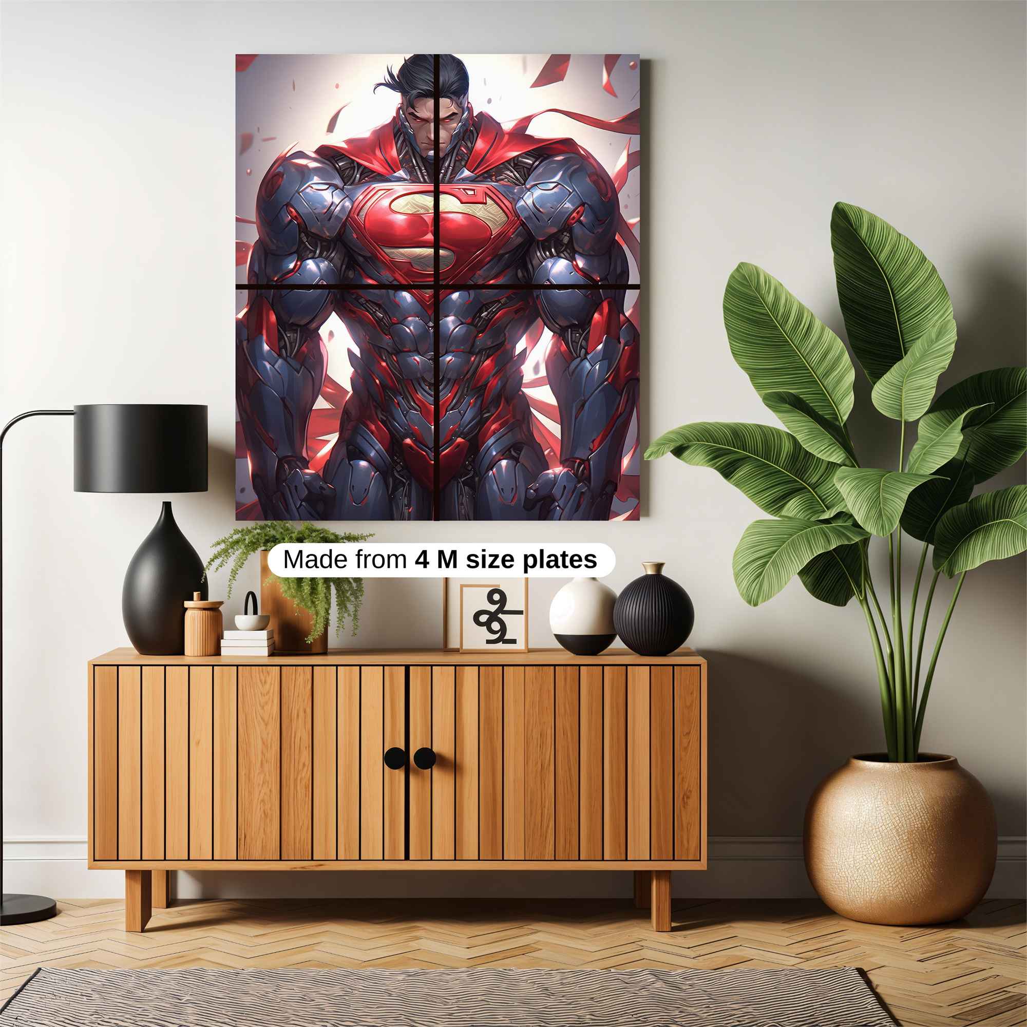 Superman Triumph Safe Wall Magnetic / M