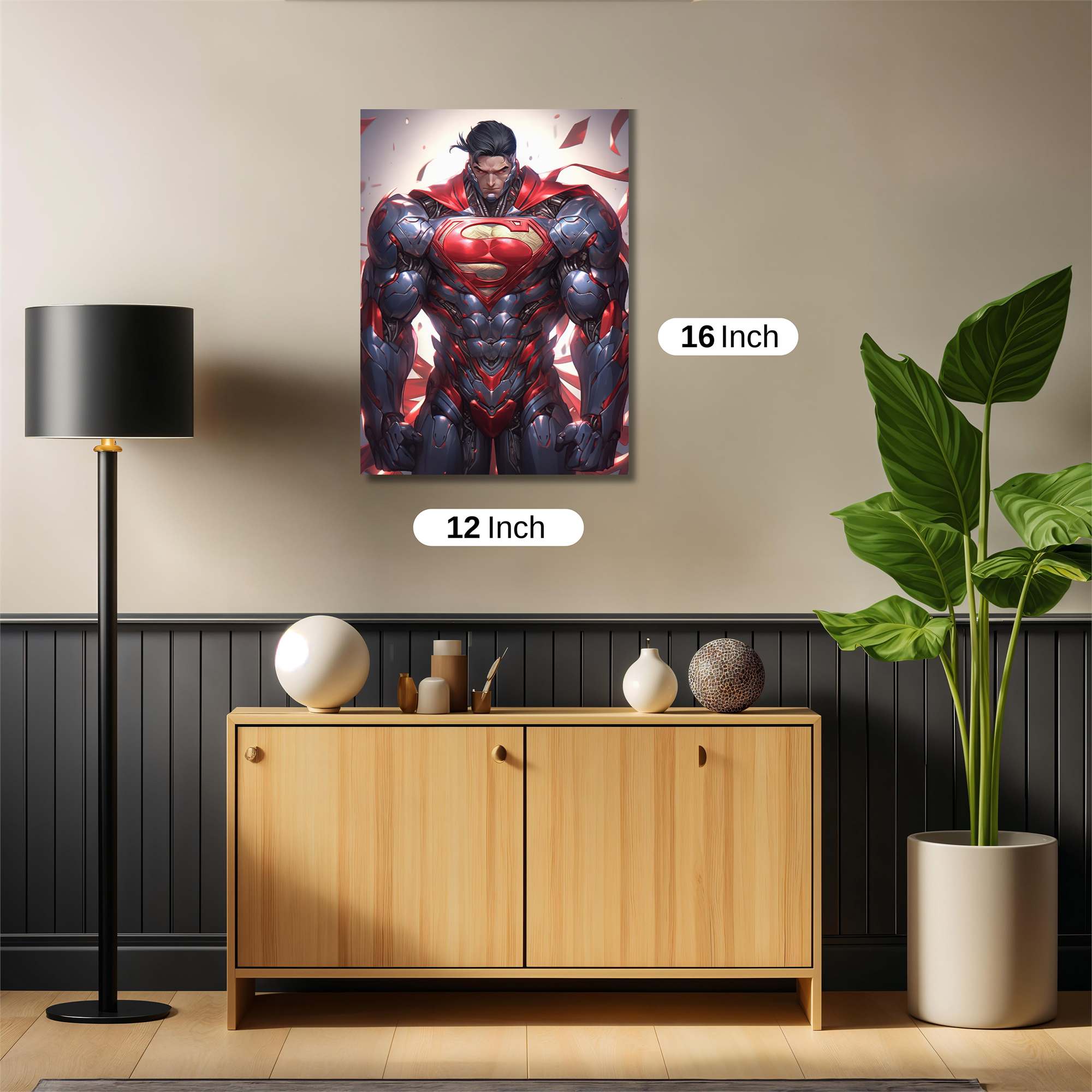 Superman Triumph Safe Wall Magnetic / M