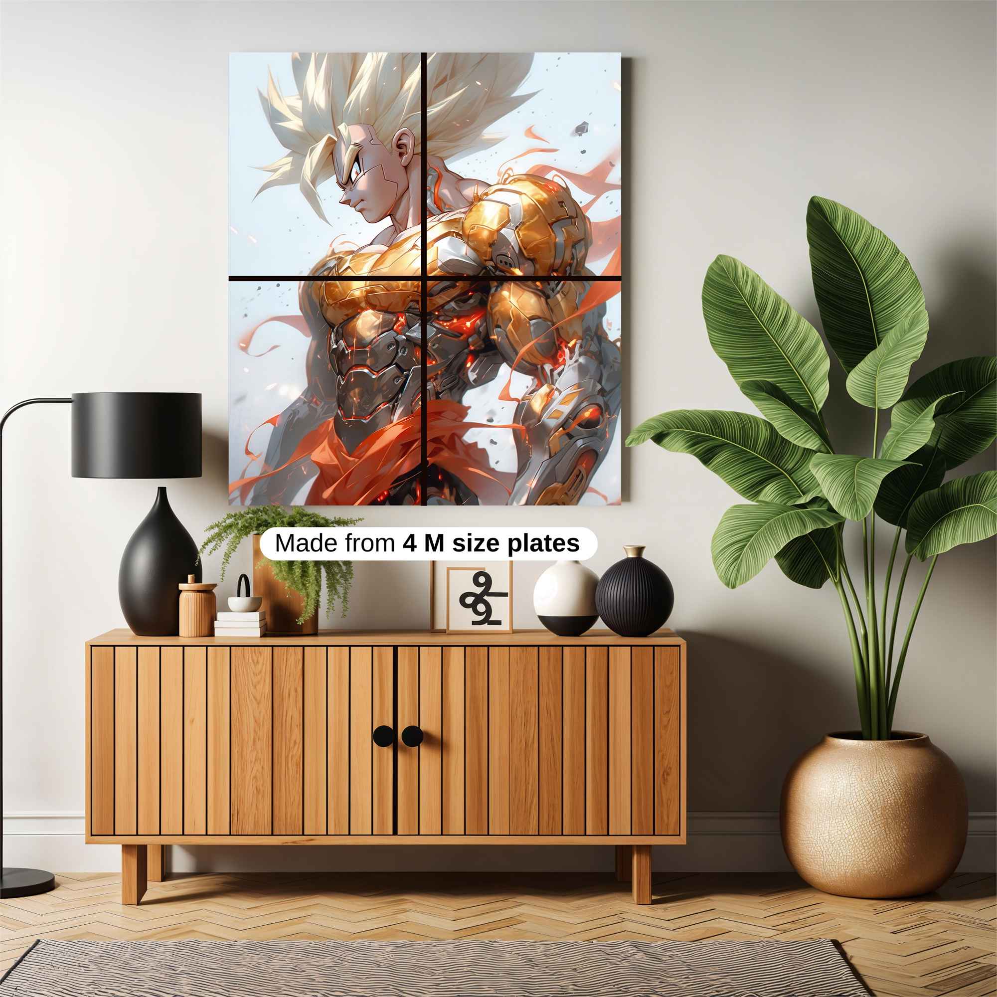 Saiyan Surge Safe Wall Magnetic / M