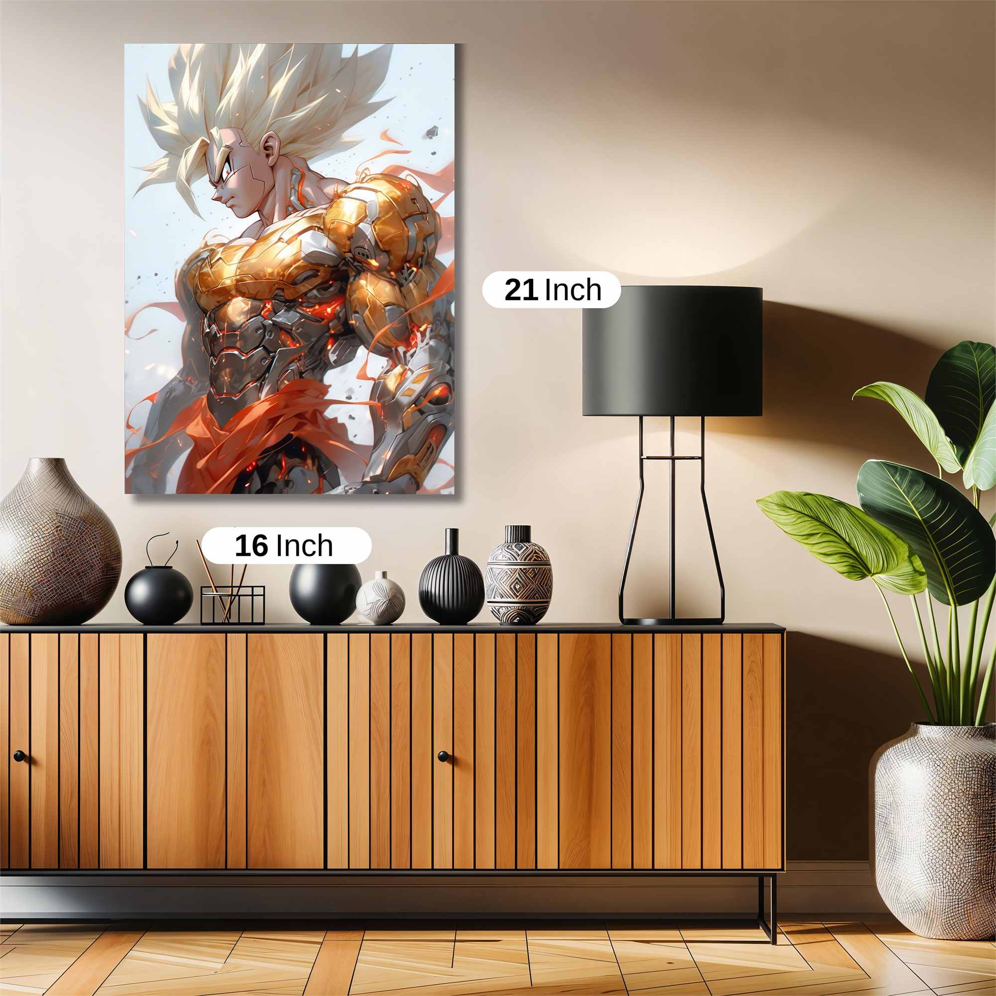 Saiyan Surge Safe Wall Magnetic / M