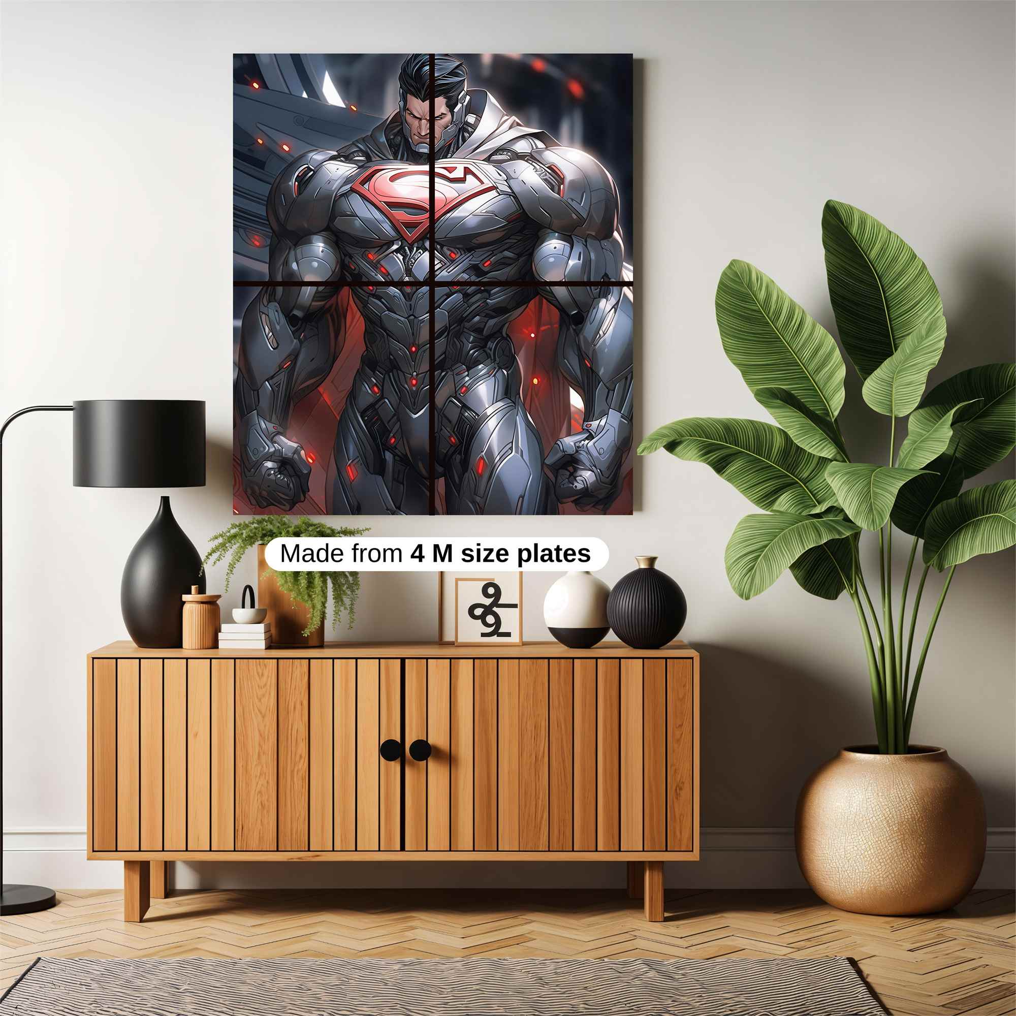 Superman Ascendant Safe Wall Magnetic / M