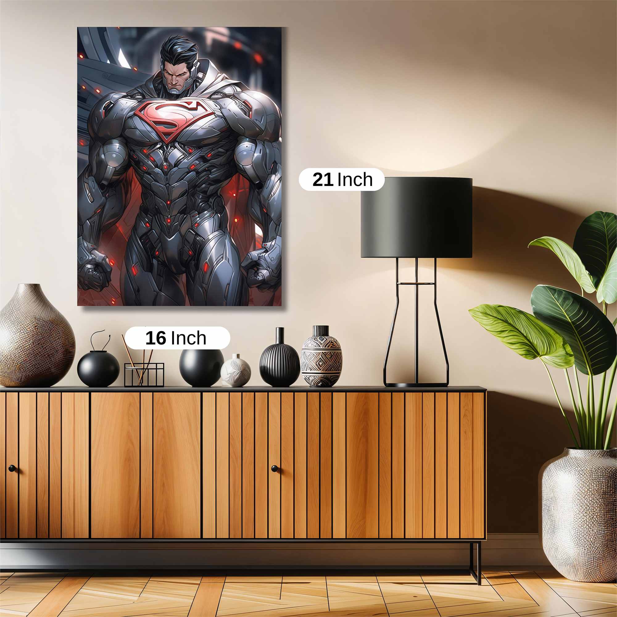Superman Ascendant Safe Wall Magnetic / M
