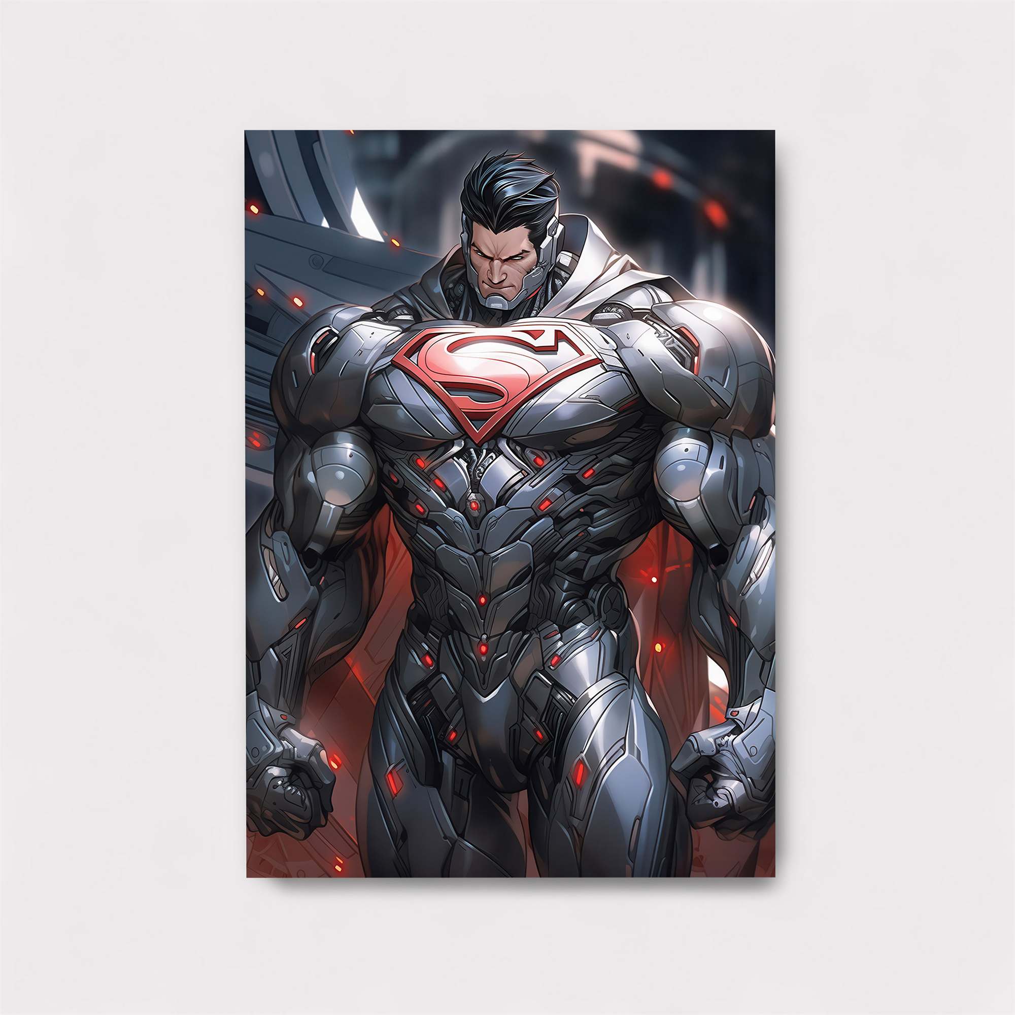 Superman Ascendant Safe Wall Magnetic / M