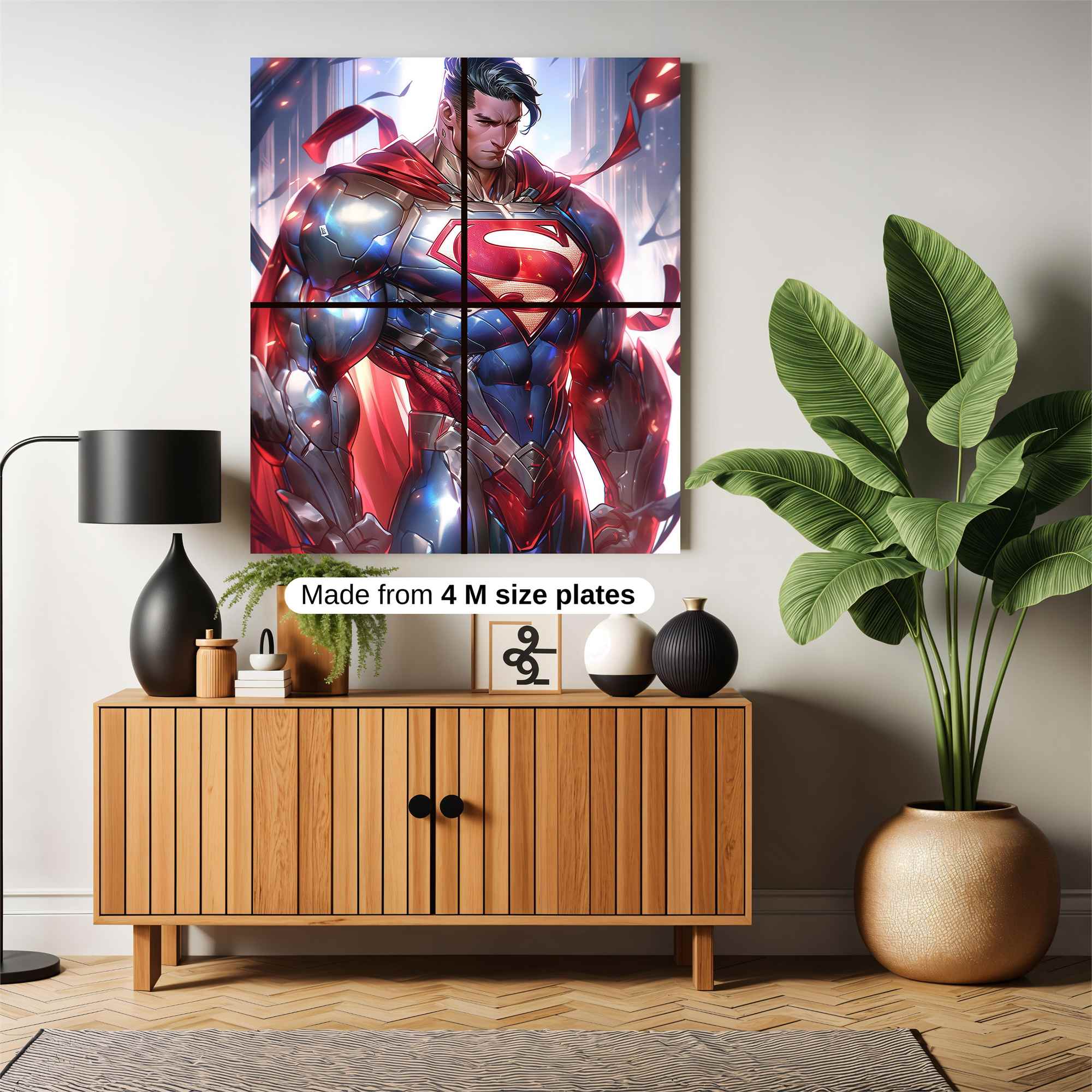 Superman Valor Safe Wall Magnetic / M