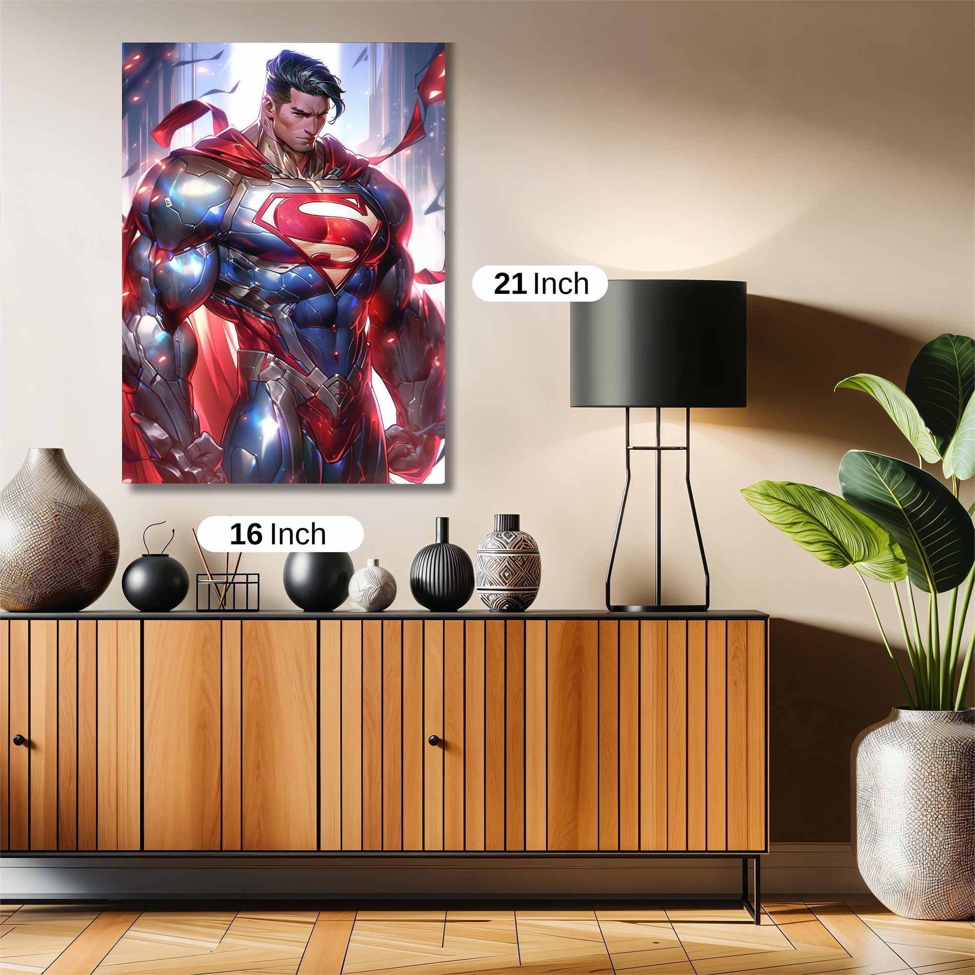 Superman Valor Safe Wall Magnetic / M