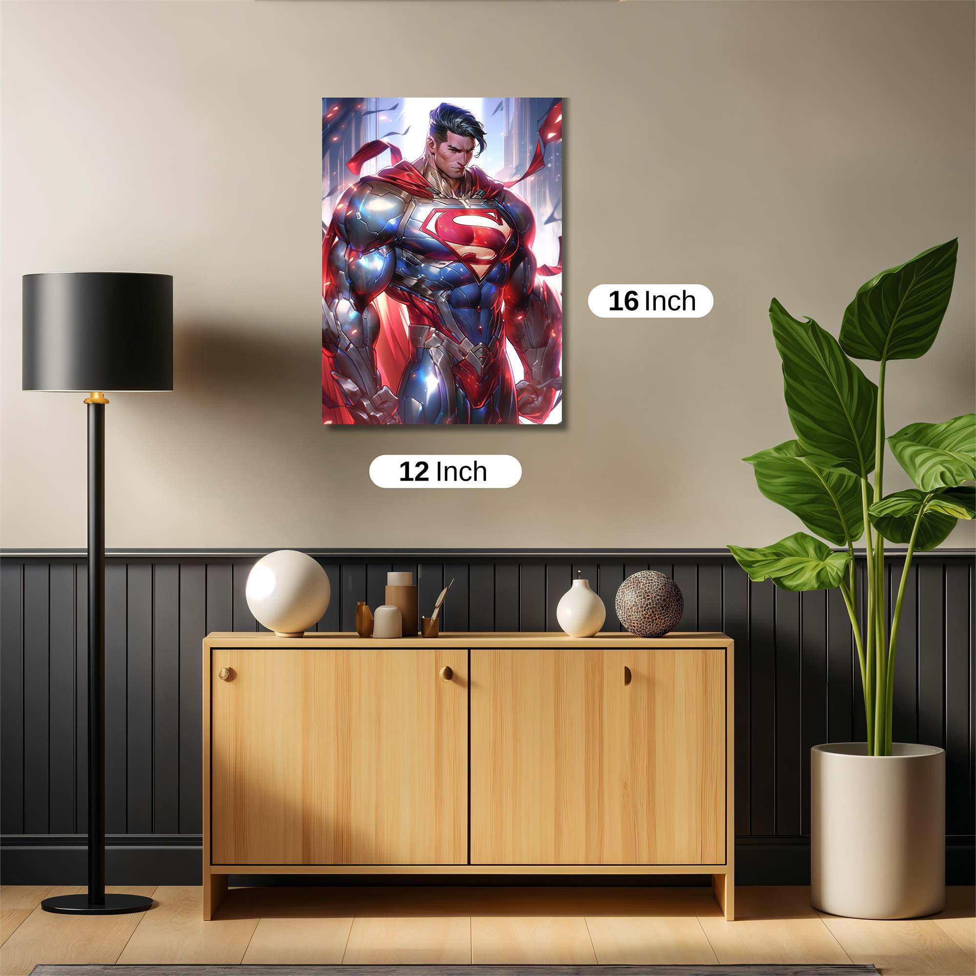 Superman Valor Safe Wall Magnetic / M