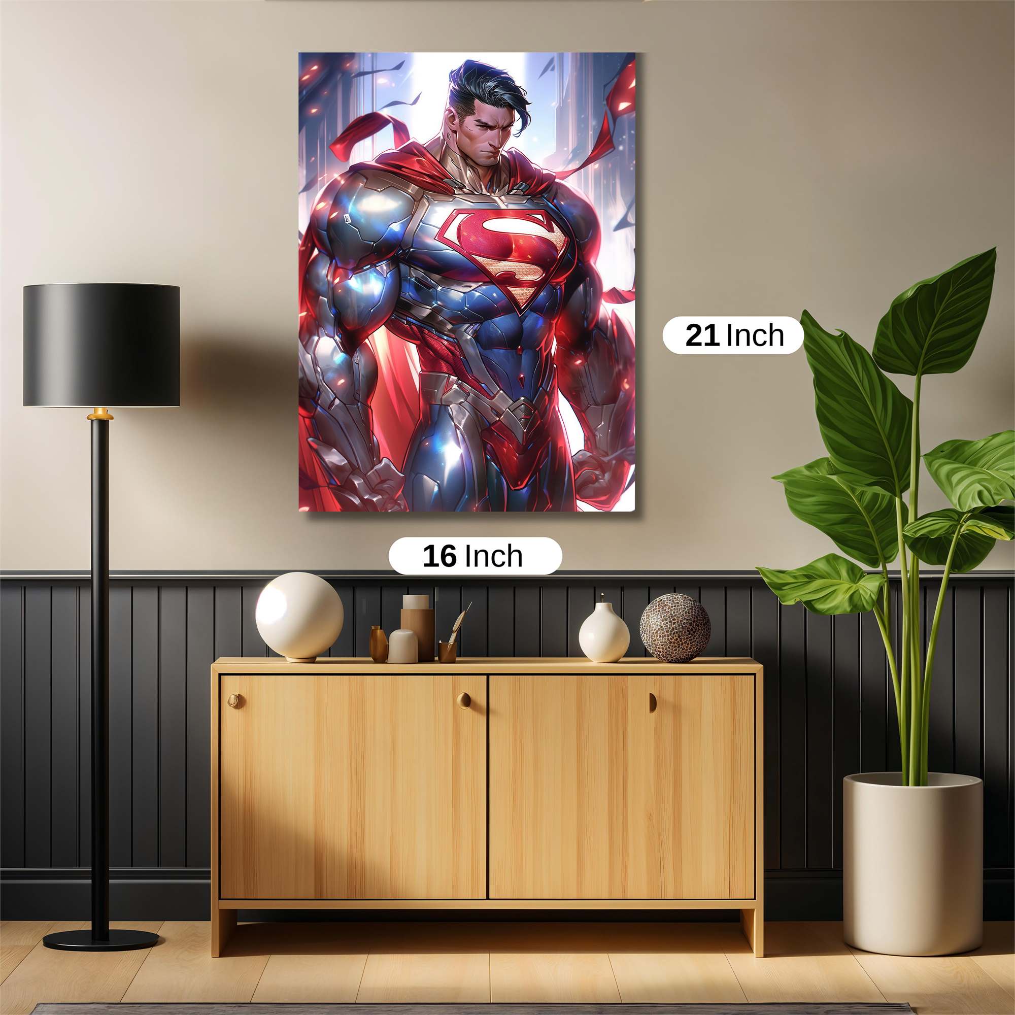 Superman Valor Safe Wall Magnetic / M