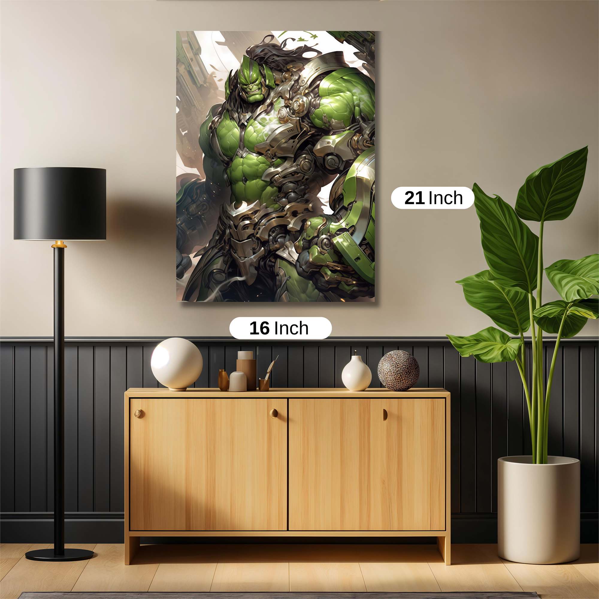 Green Titan Safe Wall Magnetic / M