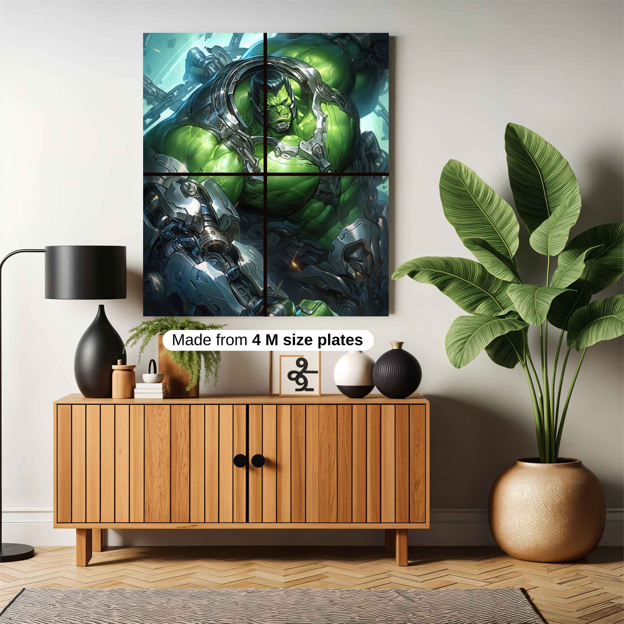 Hulk's Resilience Safe Wall Magnetic / M
