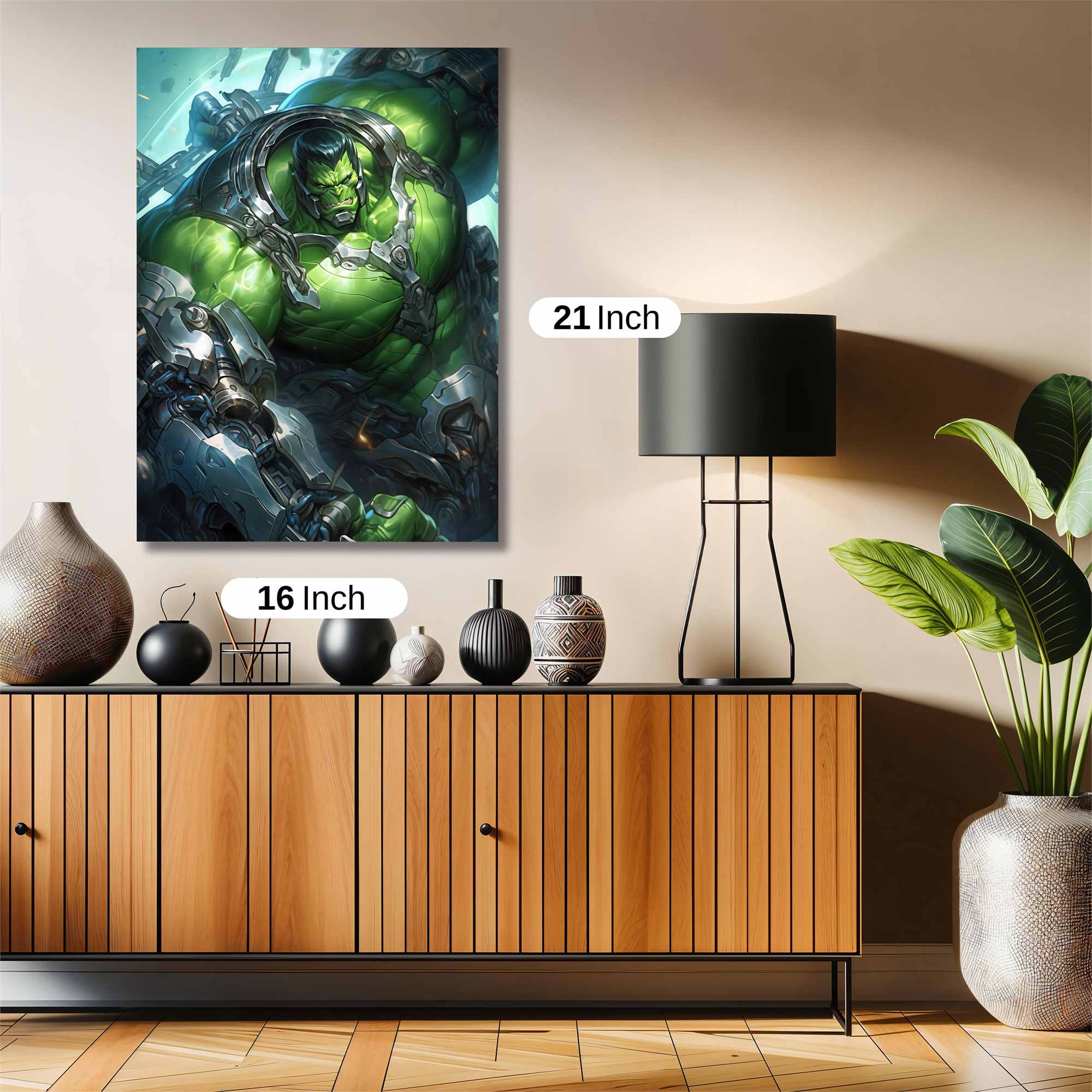 Hulk's Resilience Safe Wall Magnetic / M