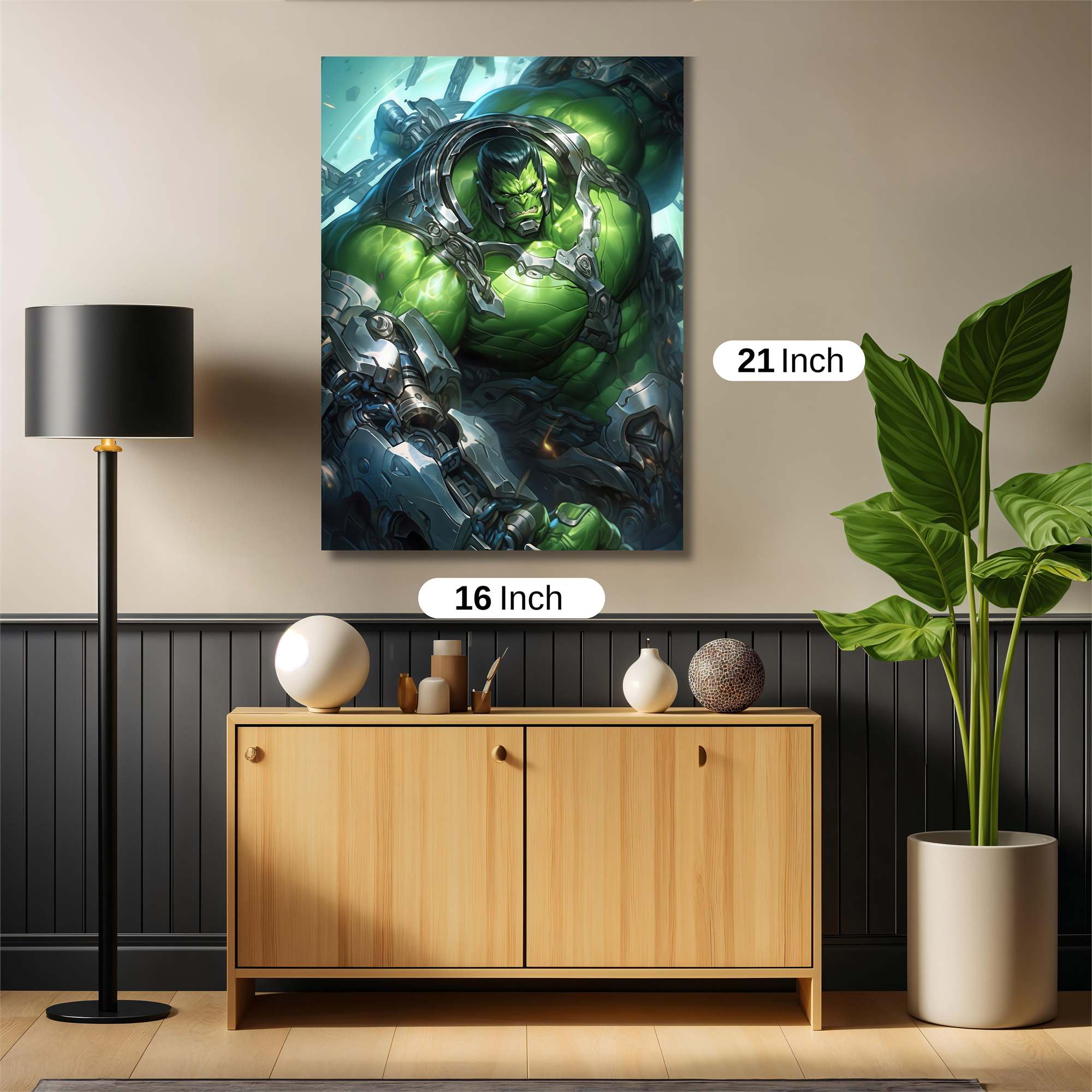 Hulk's Resilience Safe Wall Magnetic / M