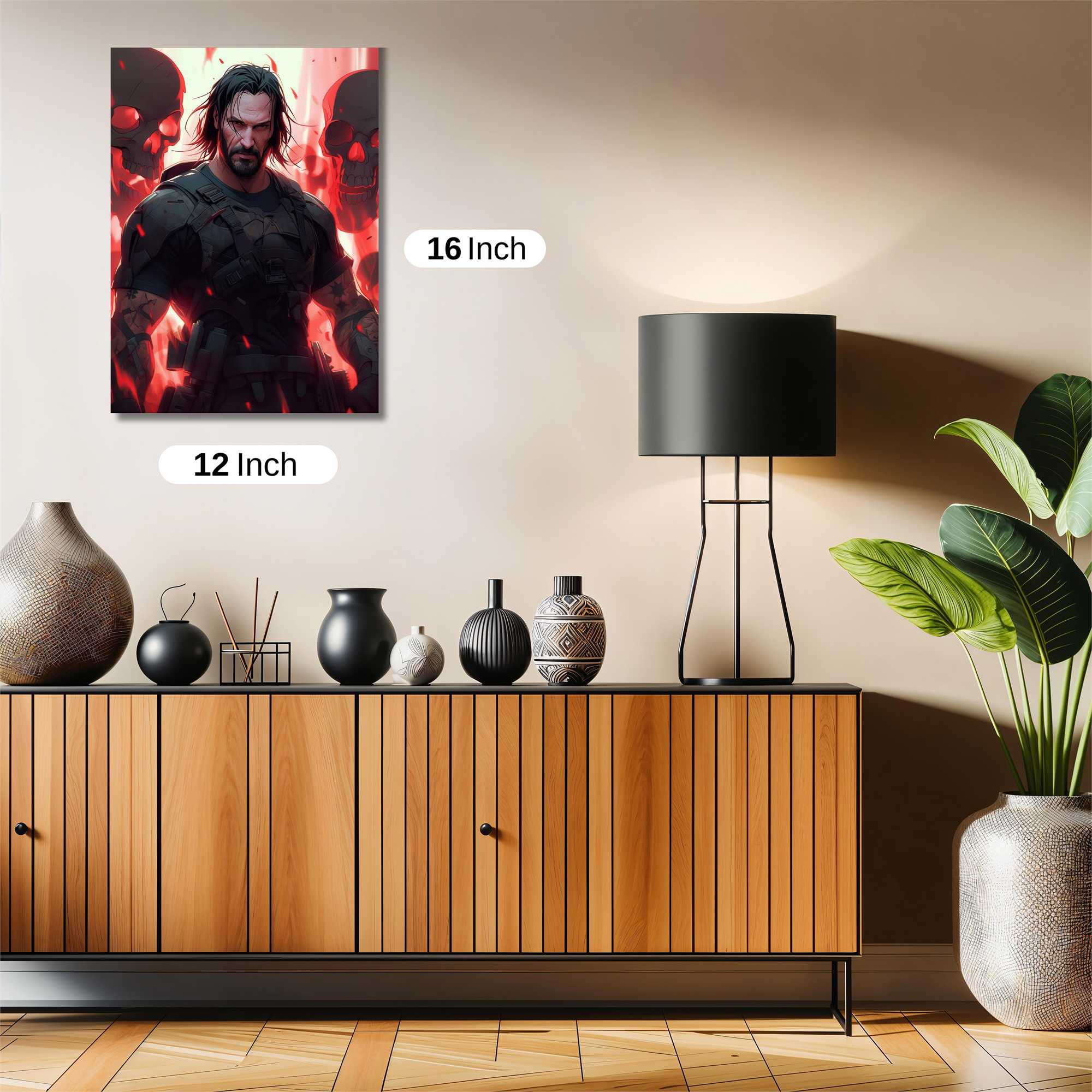 Warrior Inferno Safe Wall Magnetic / M