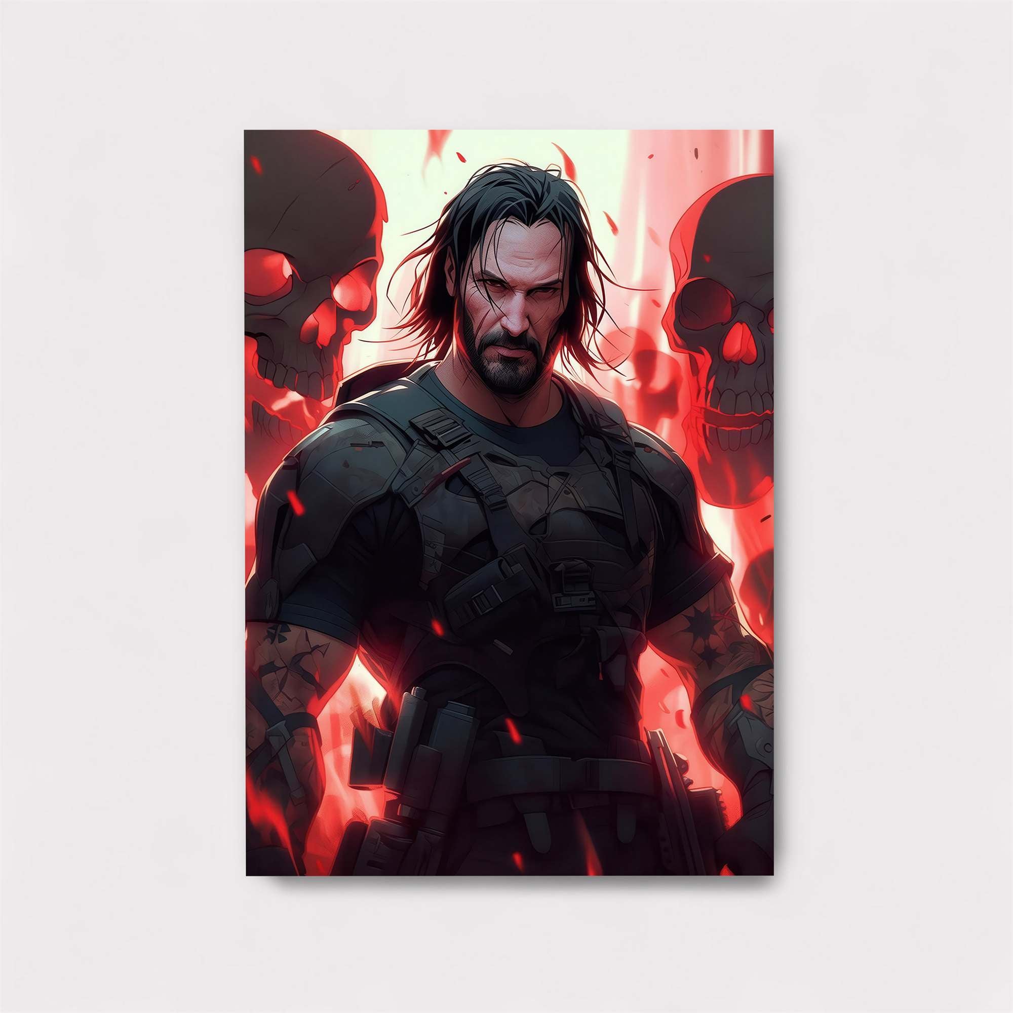 Warrior Inferno Safe Wall Magnetic / M