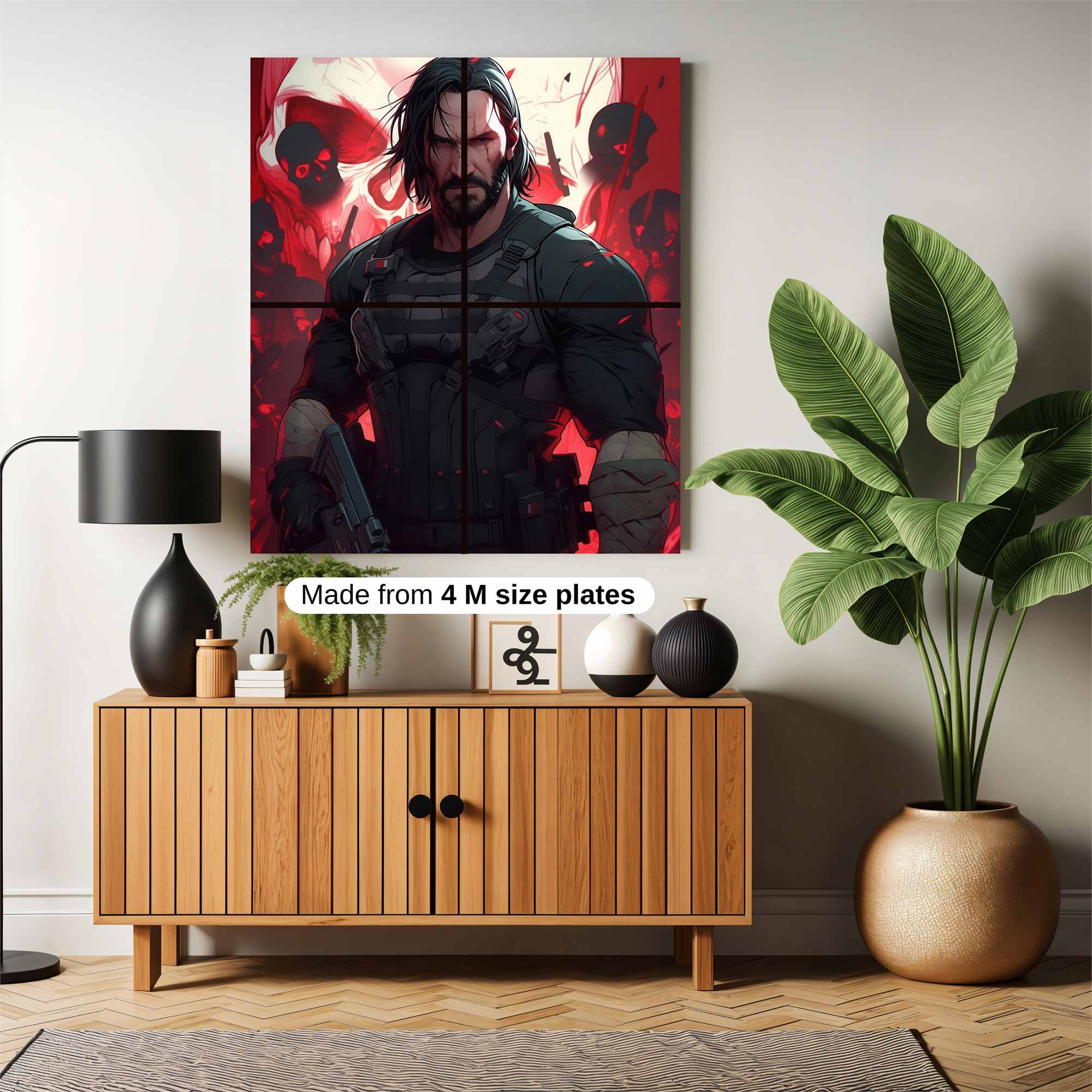 Warrior Inferno Safe Wall Magnetic / M