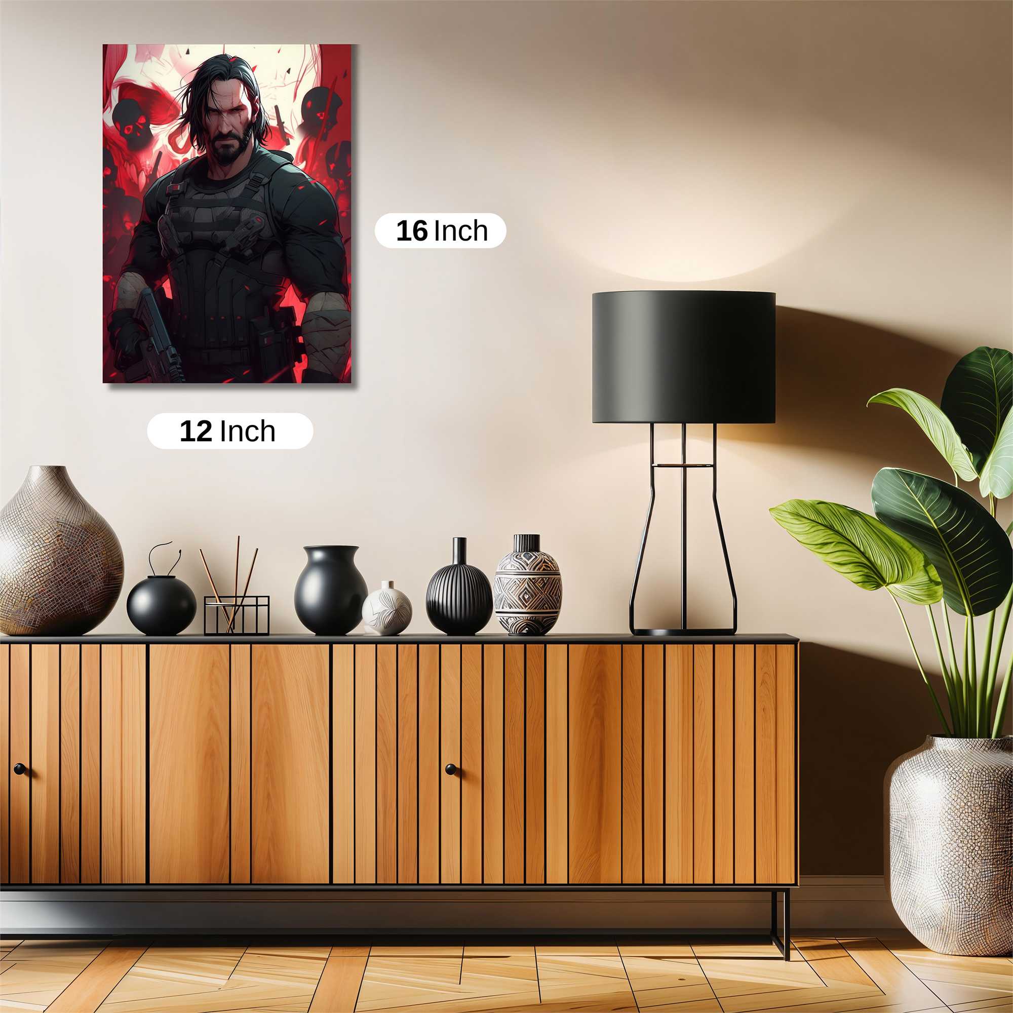 Warrior Inferno Safe Wall Magnetic / M