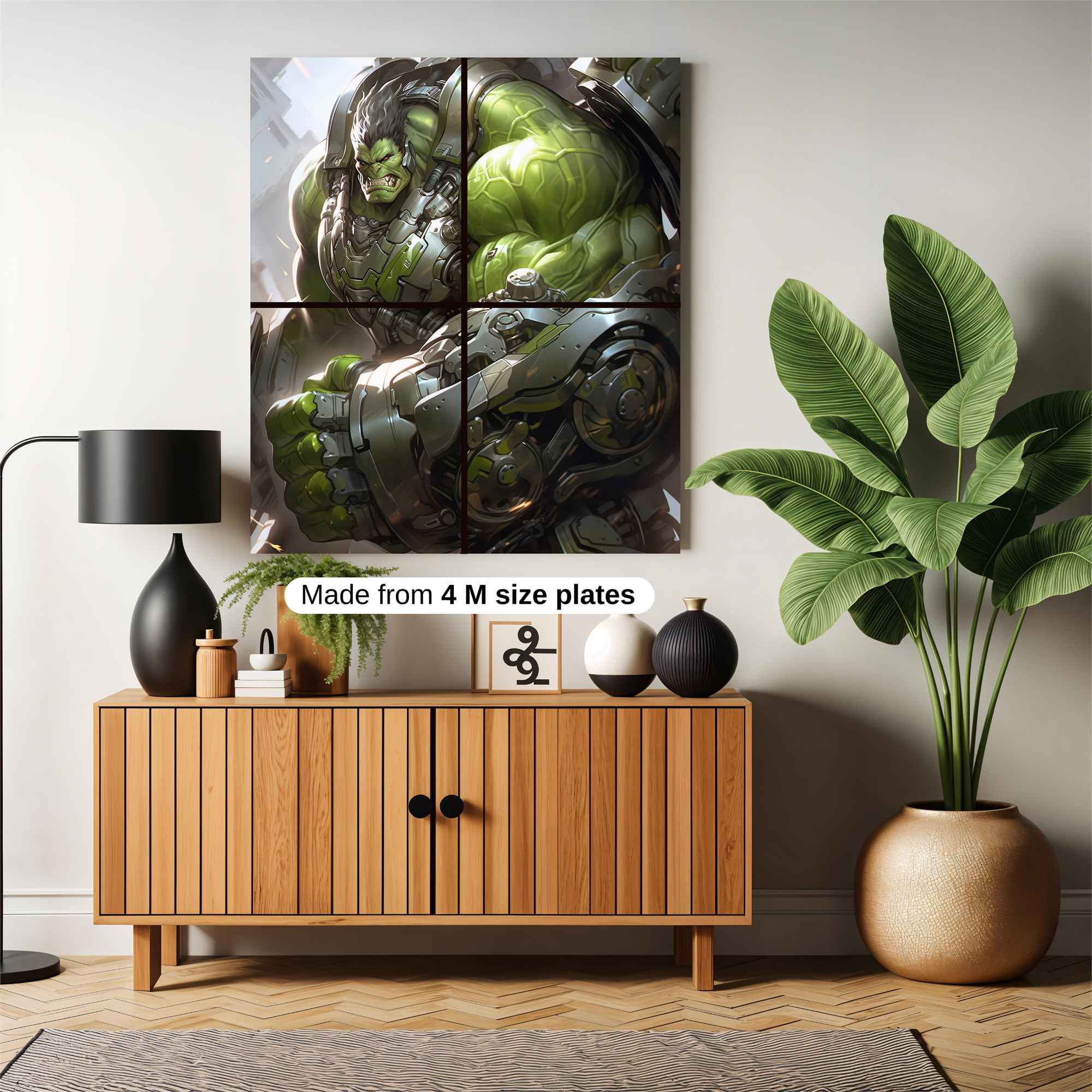 Hulk Powerstorm Safe Wall Magnetic / M
