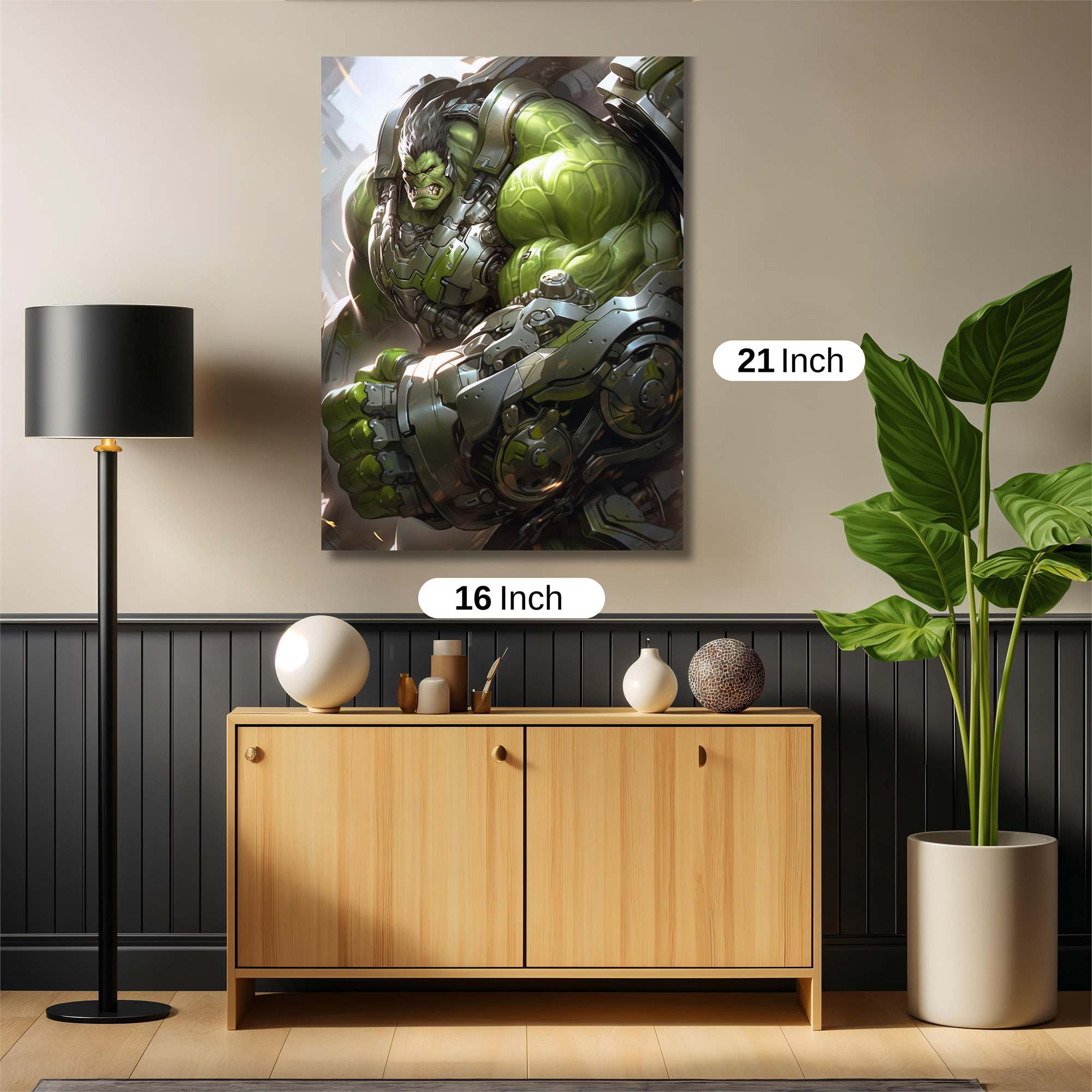Hulk Powerstorm Safe Wall Magnetic / M