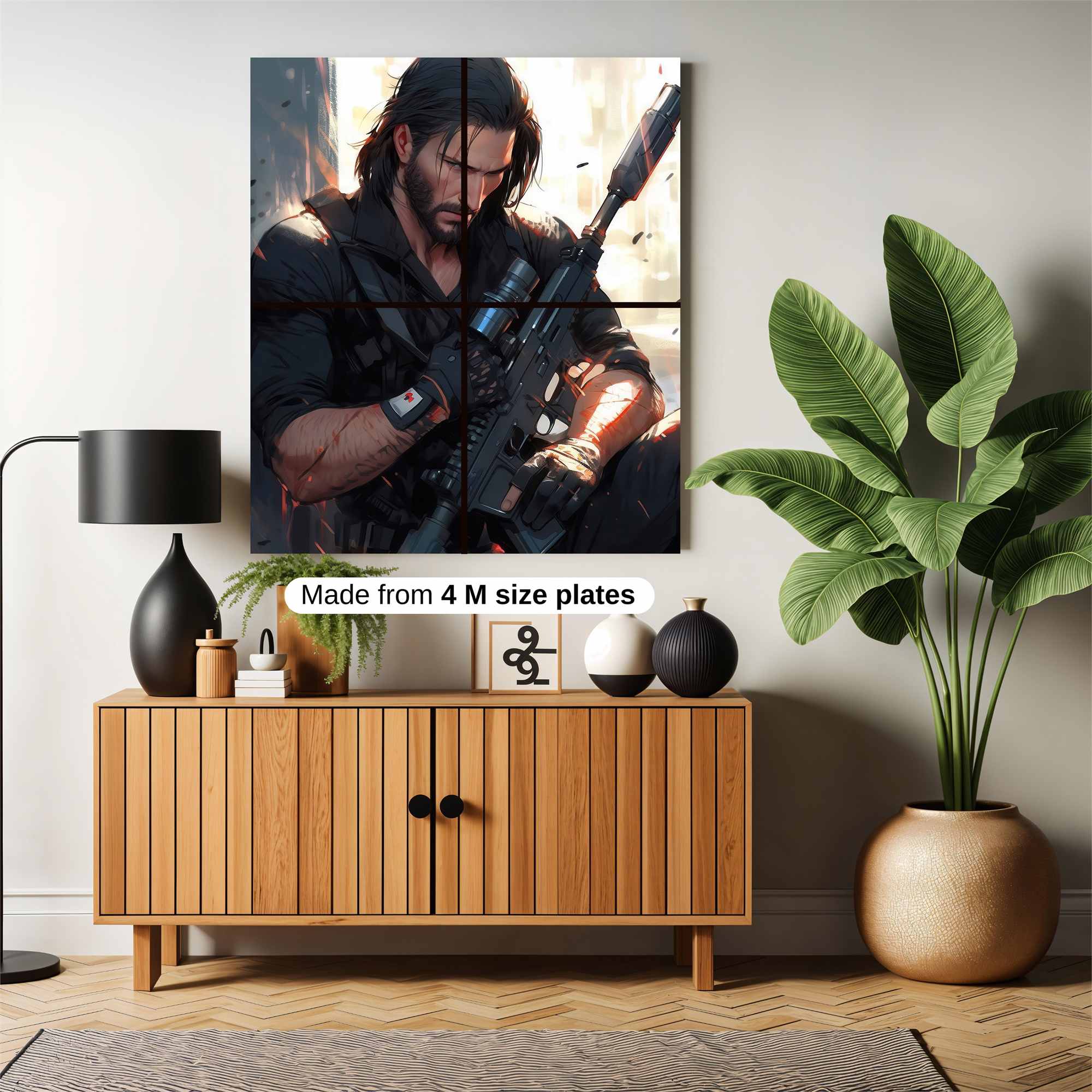 Warrior Solitude Safe Wall Magnetic / M