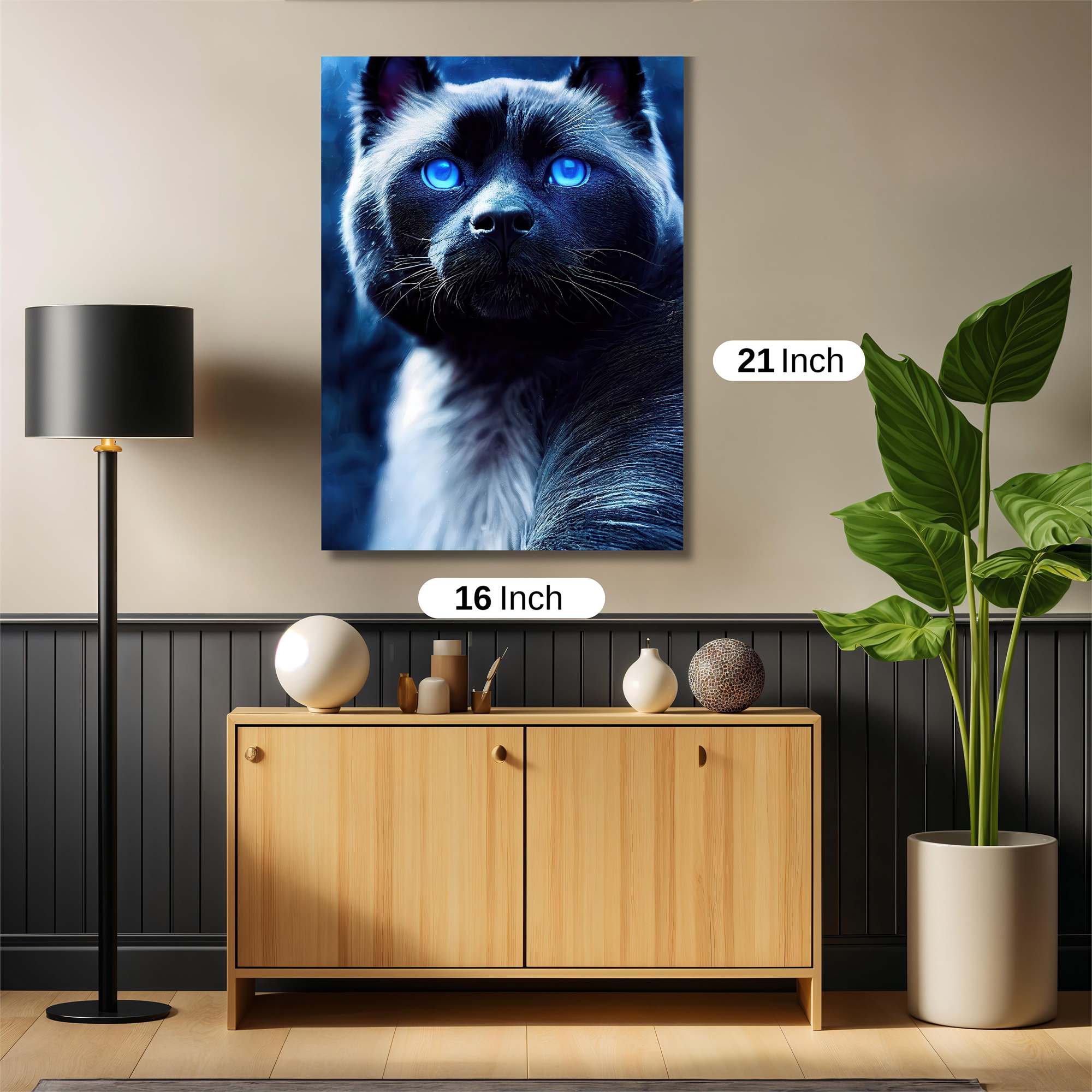 Mystic Gaze Safe Wall Magnetic / M