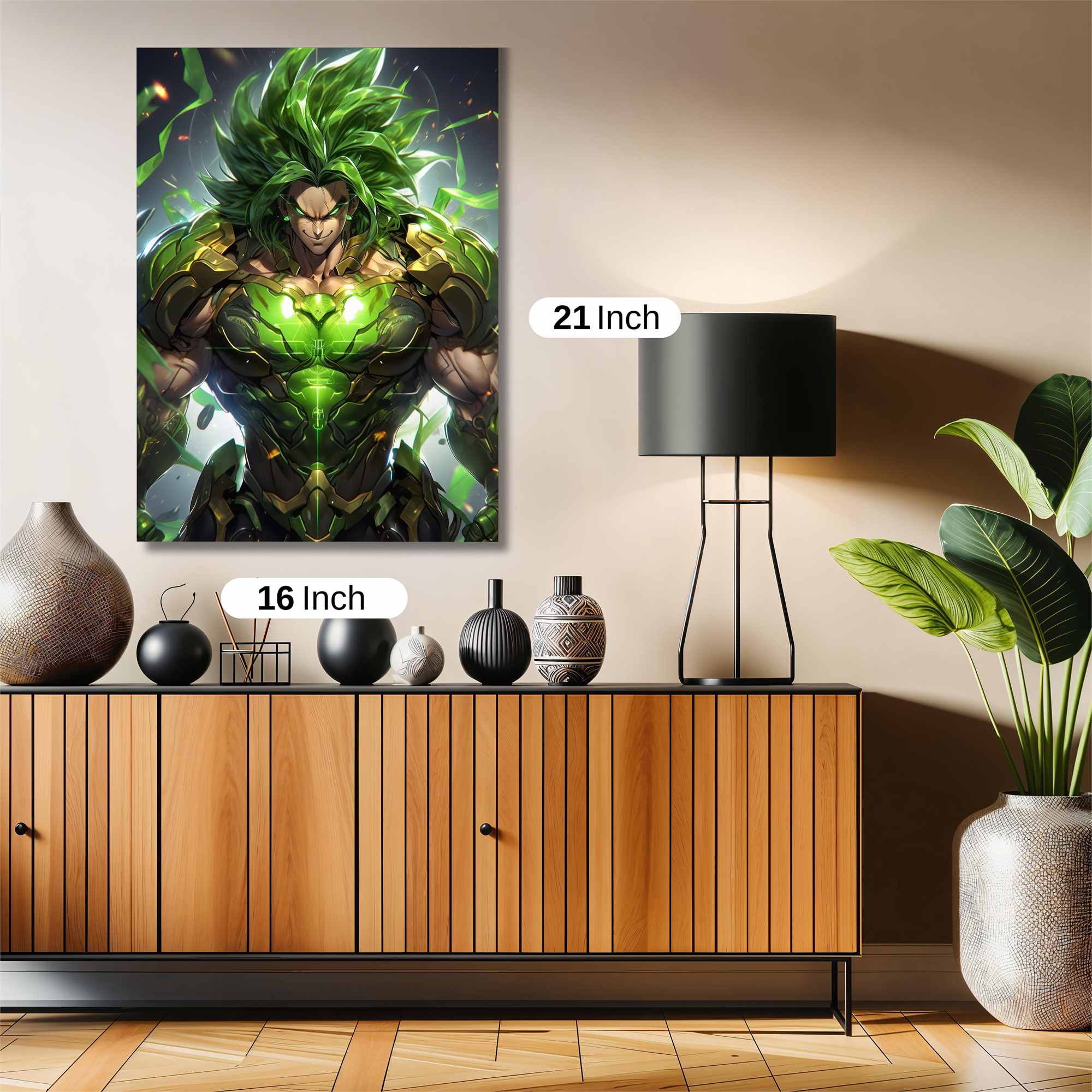 Verdant Warrior Safe Wall Magnetic / M