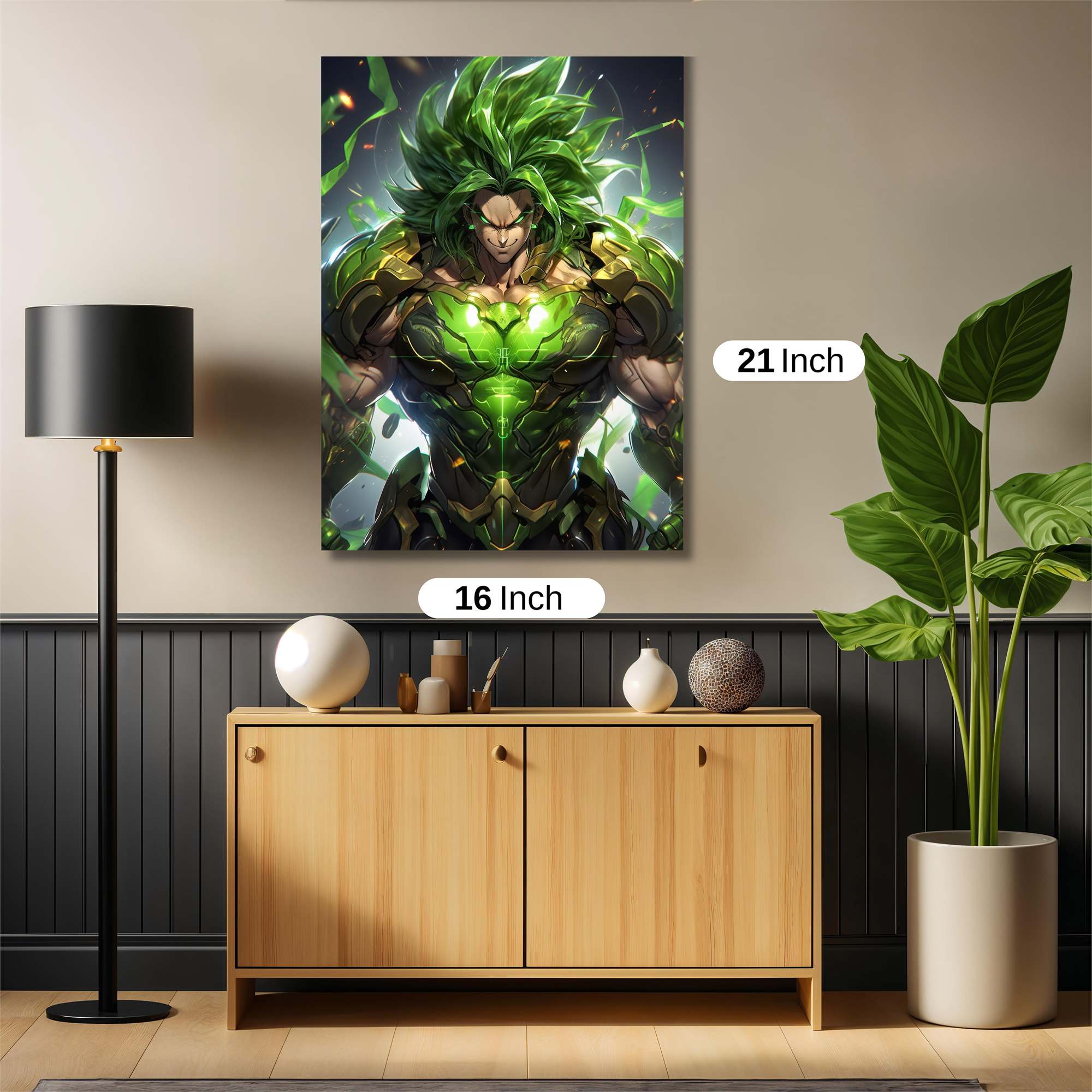 Verdant Warrior Safe Wall Magnetic / M