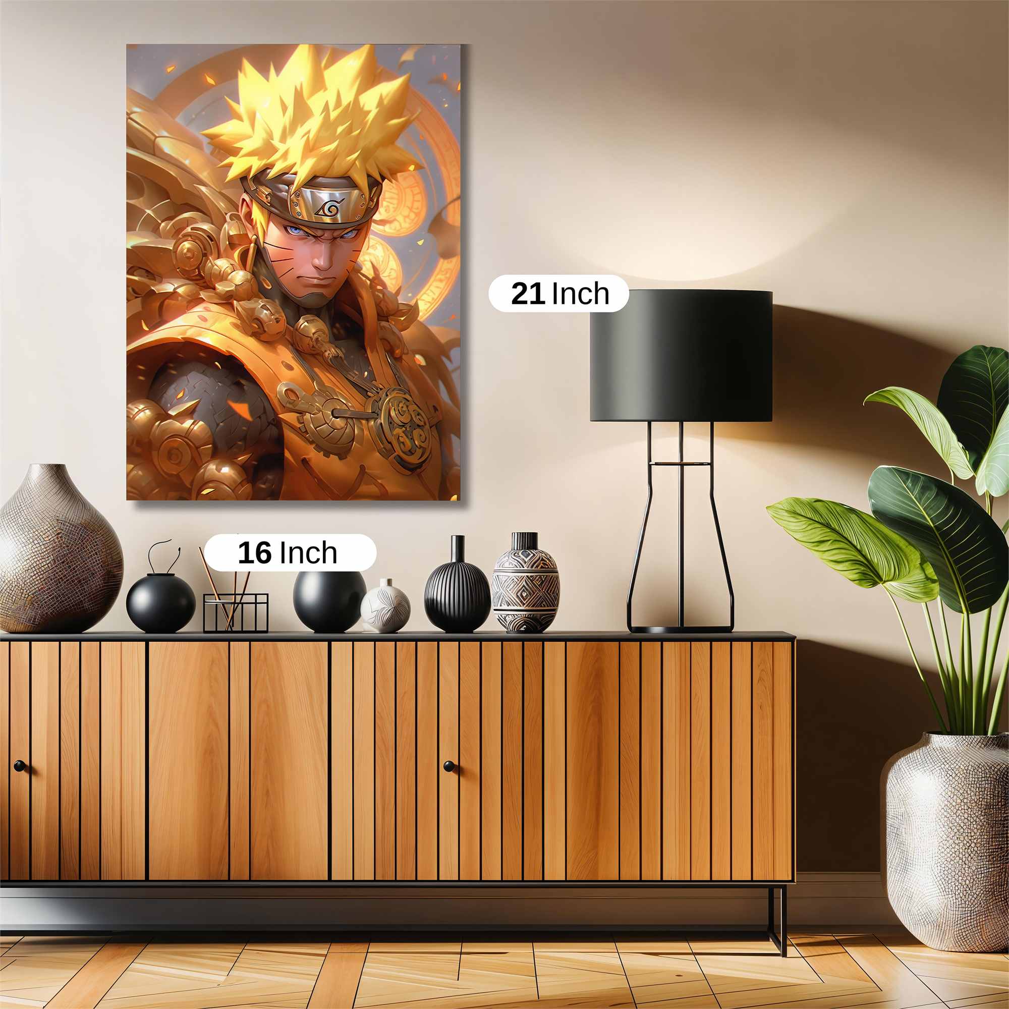 Naruto Radiance Safe Wall Magnetic / M