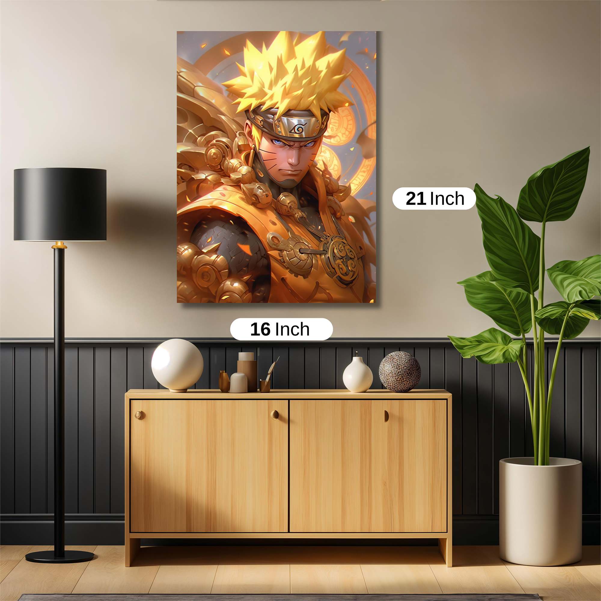 Naruto Radiance Safe Wall Magnetic / M