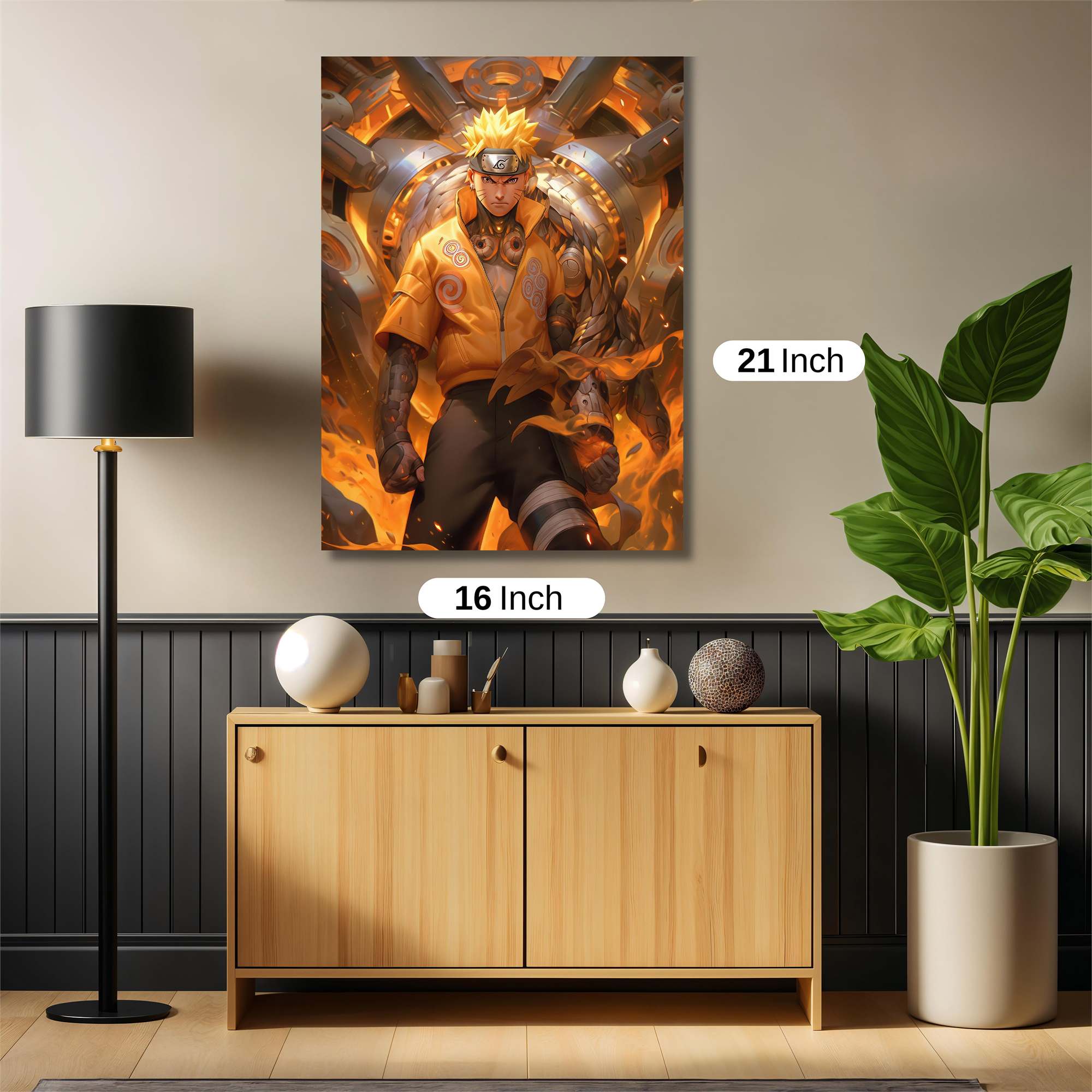 Naruto Blaze Safe Wall Magnetic / M