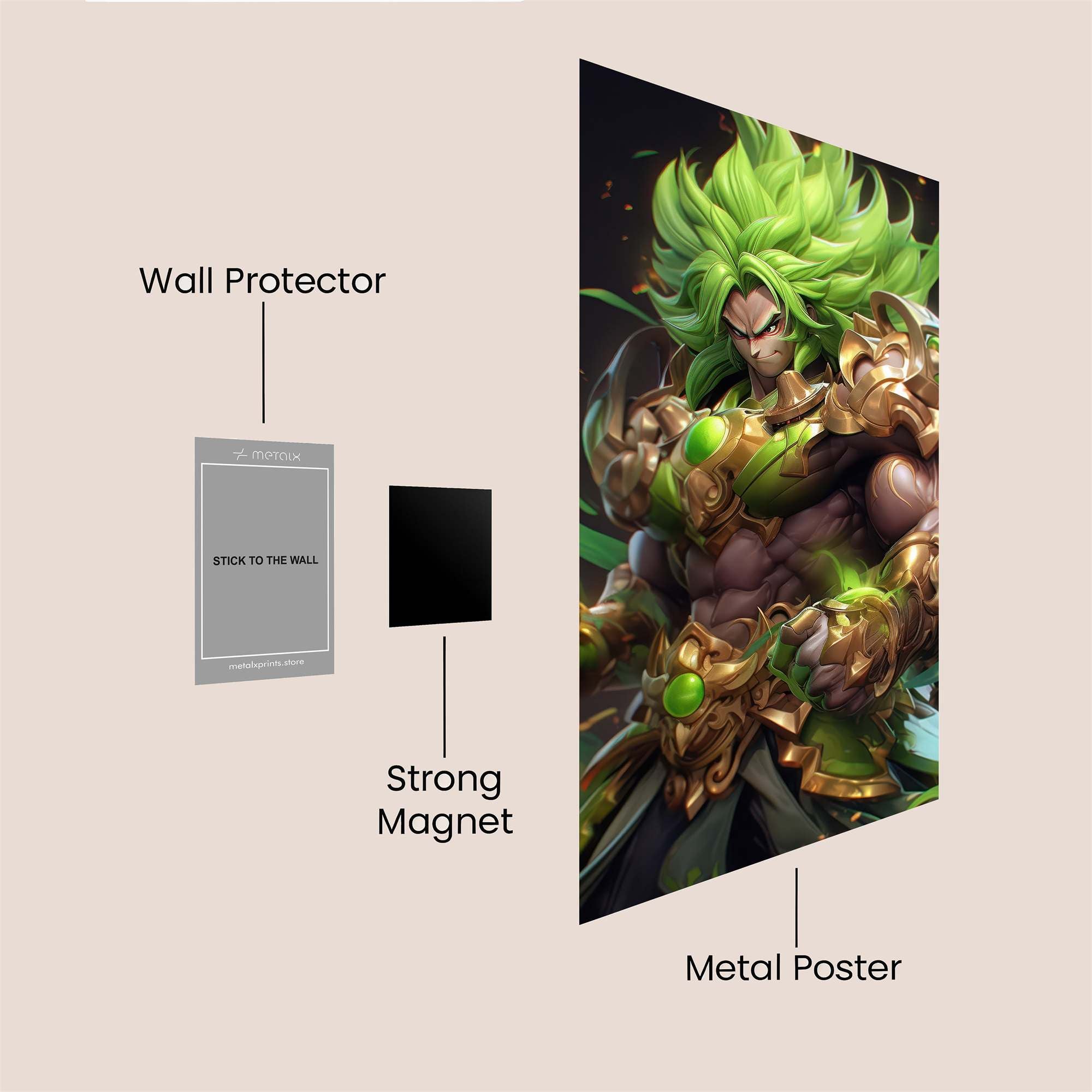 Mythic Fury Safe Wall Magnetic / M