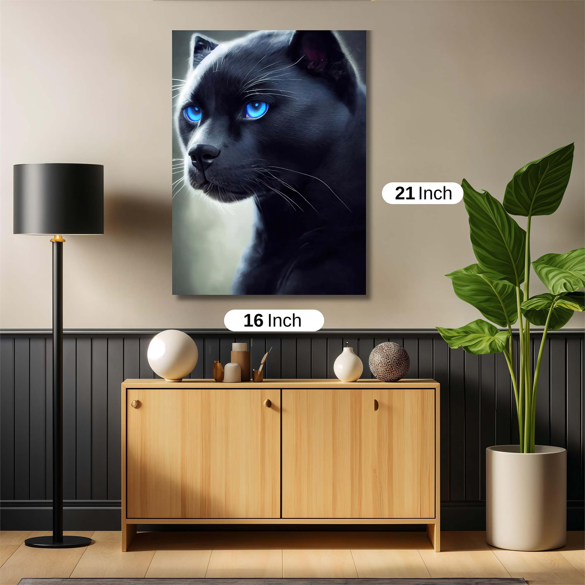 Enchanted Gaze Safe Wall Magnetic / M