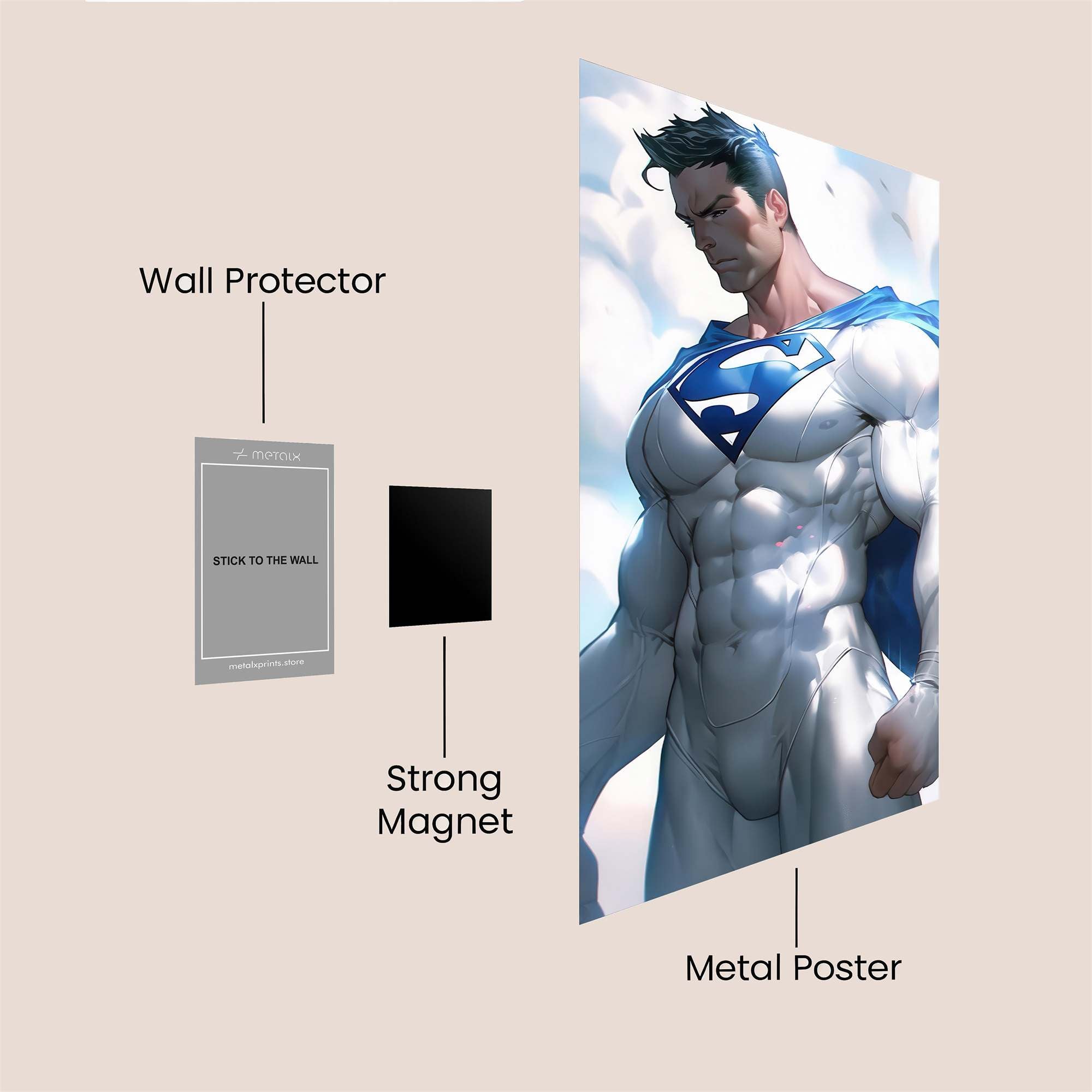 Mystic Gaze Safe Wall Magnetic / M