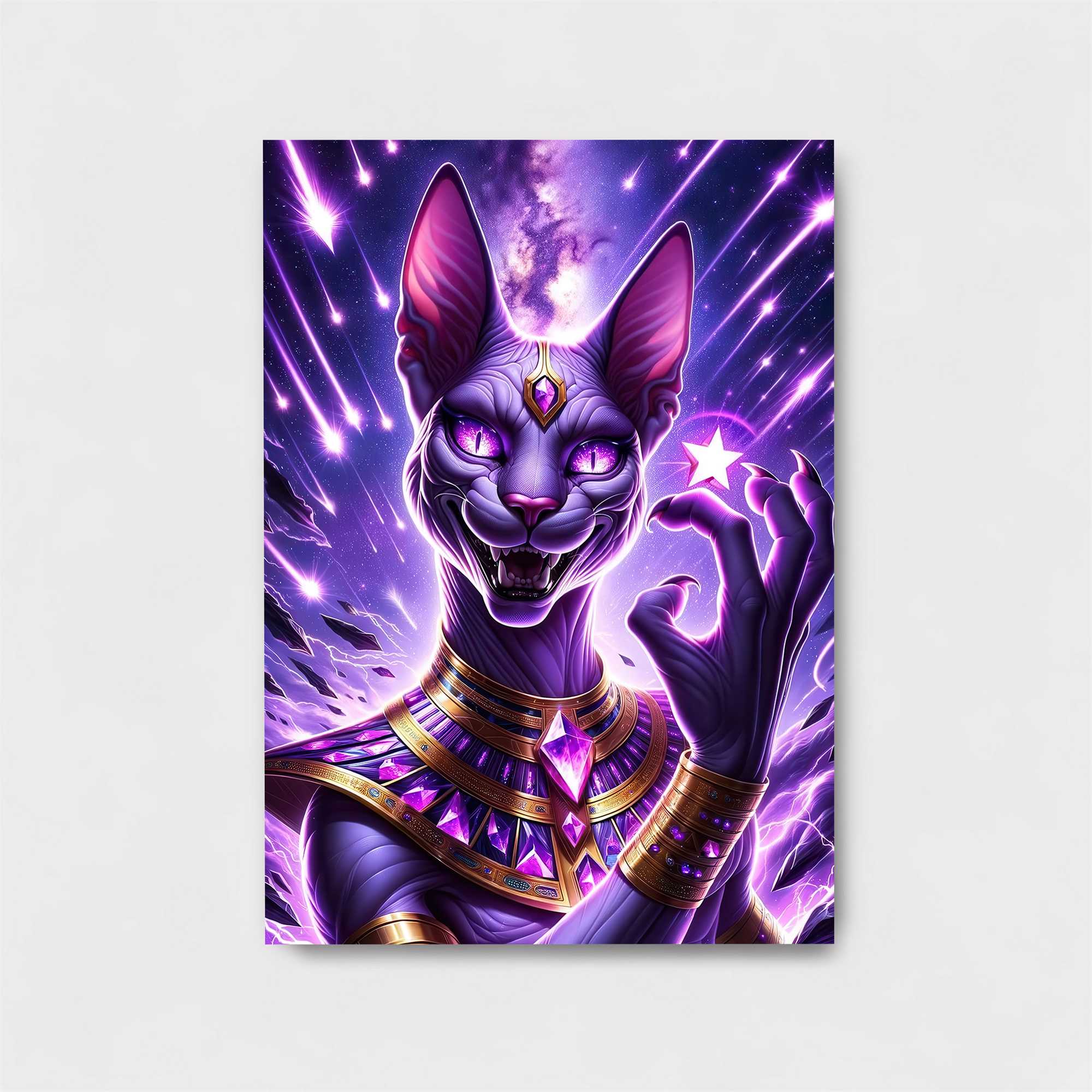 Cosmic Feline Safe Wall Magnetic / M