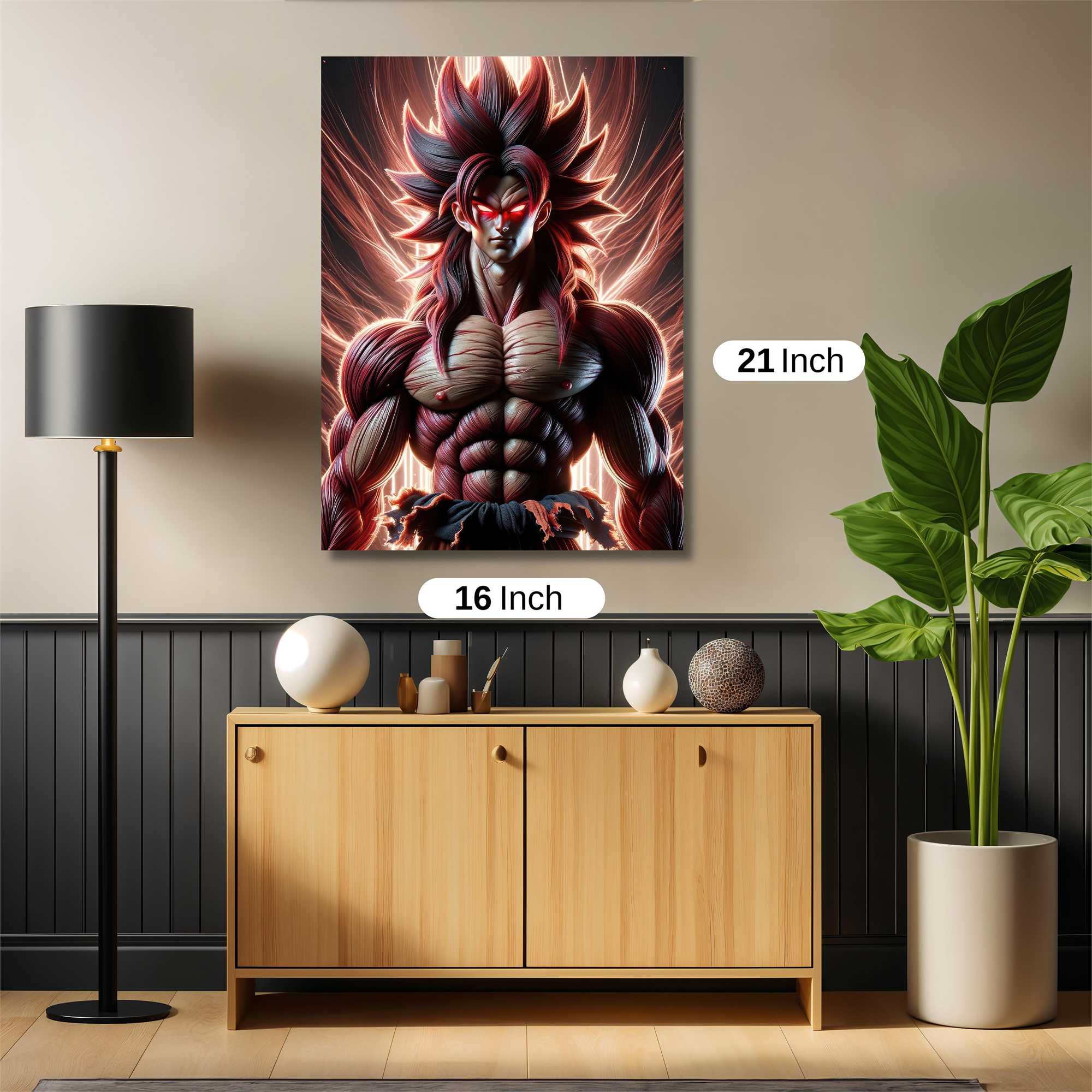 Vegeta Inferno Safe Wall Magnetic / M