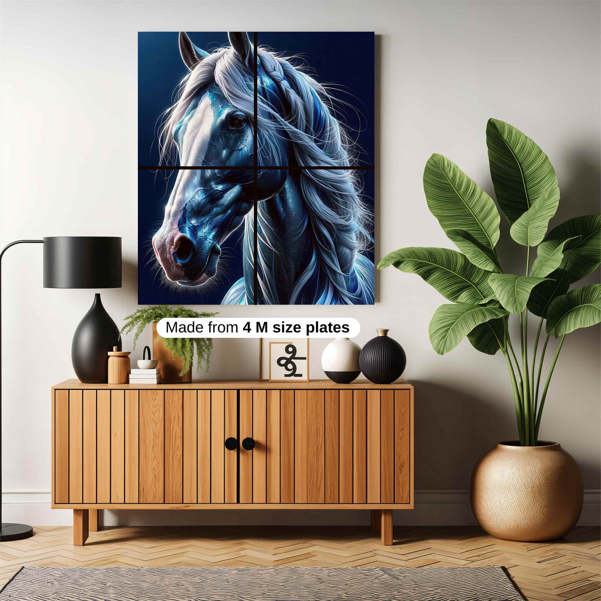 Luminous Equine Safe Wall Magnetic / M