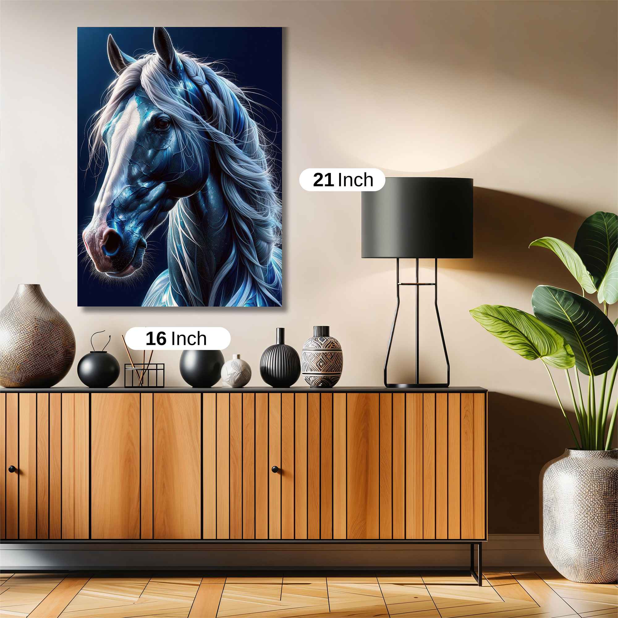Luminous Equine Safe Wall Magnetic / M