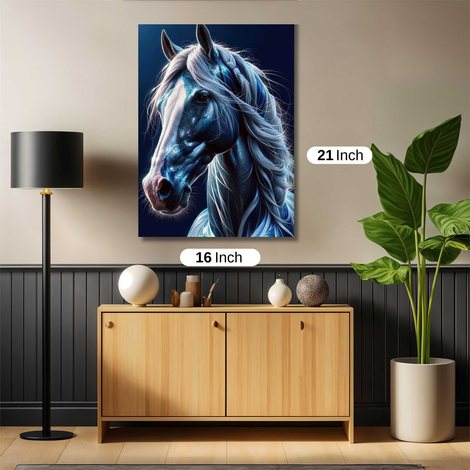Luminous Equine Safe Wall Magnetic / M