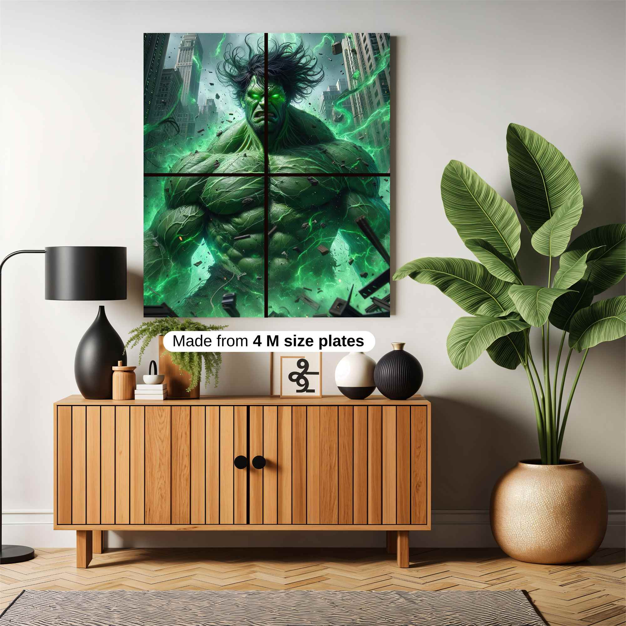 Hulk Eruption Safe Wall Magnetic / M
