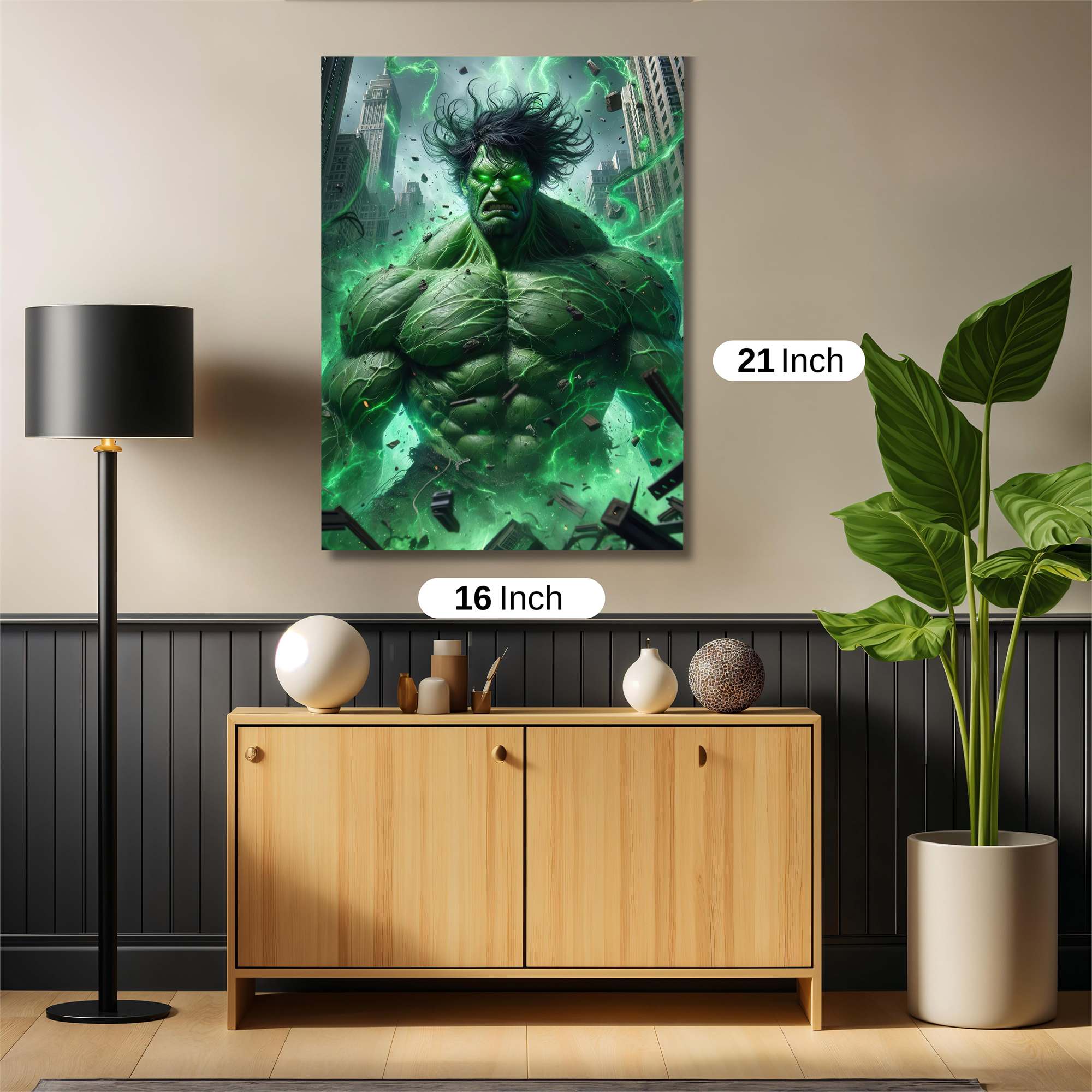 Hulk Eruption Safe Wall Magnetic / M