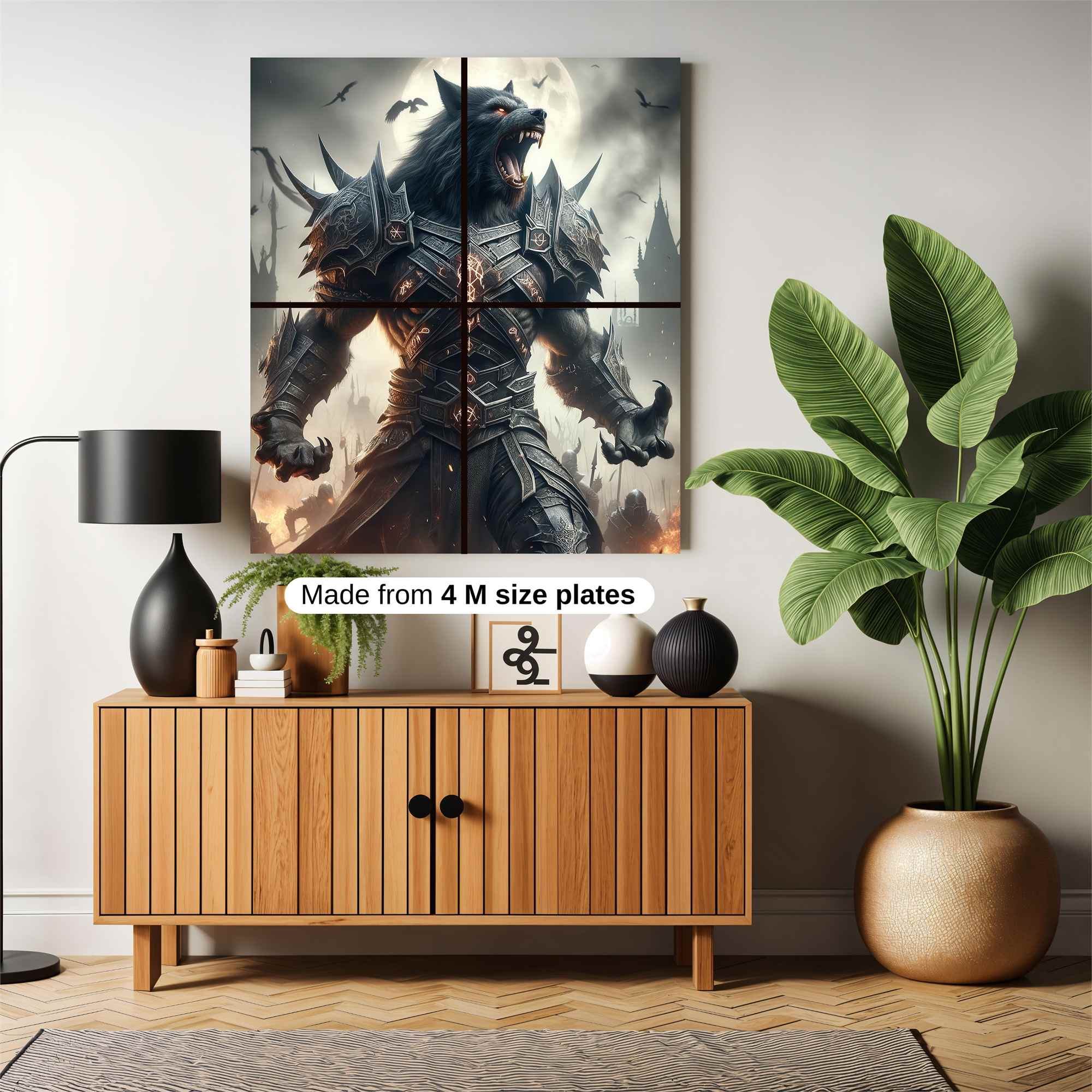 Lycan Fury Safe Wall Magnetic / M