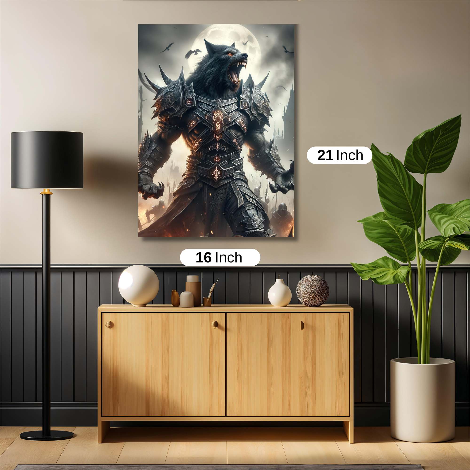 Lycan Fury Safe Wall Magnetic / M