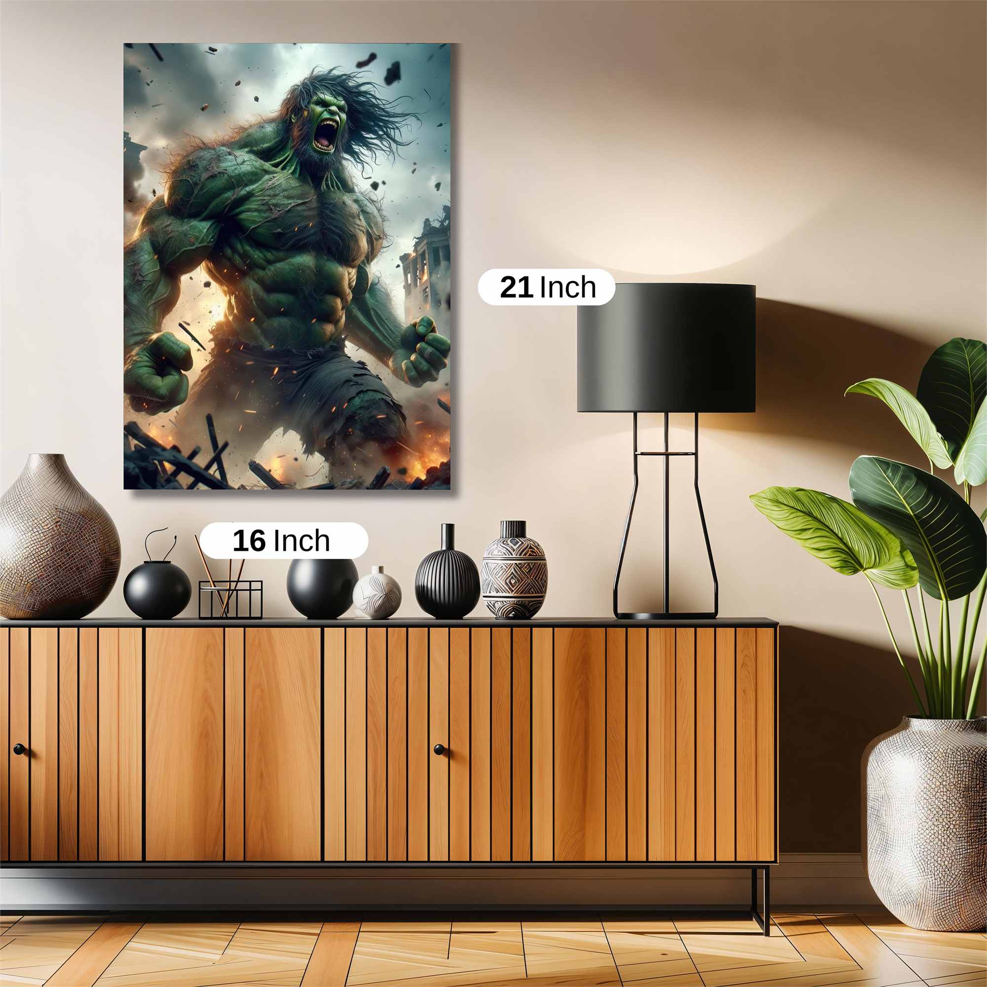 Hulk Rampage Safe Wall Magnetic / M