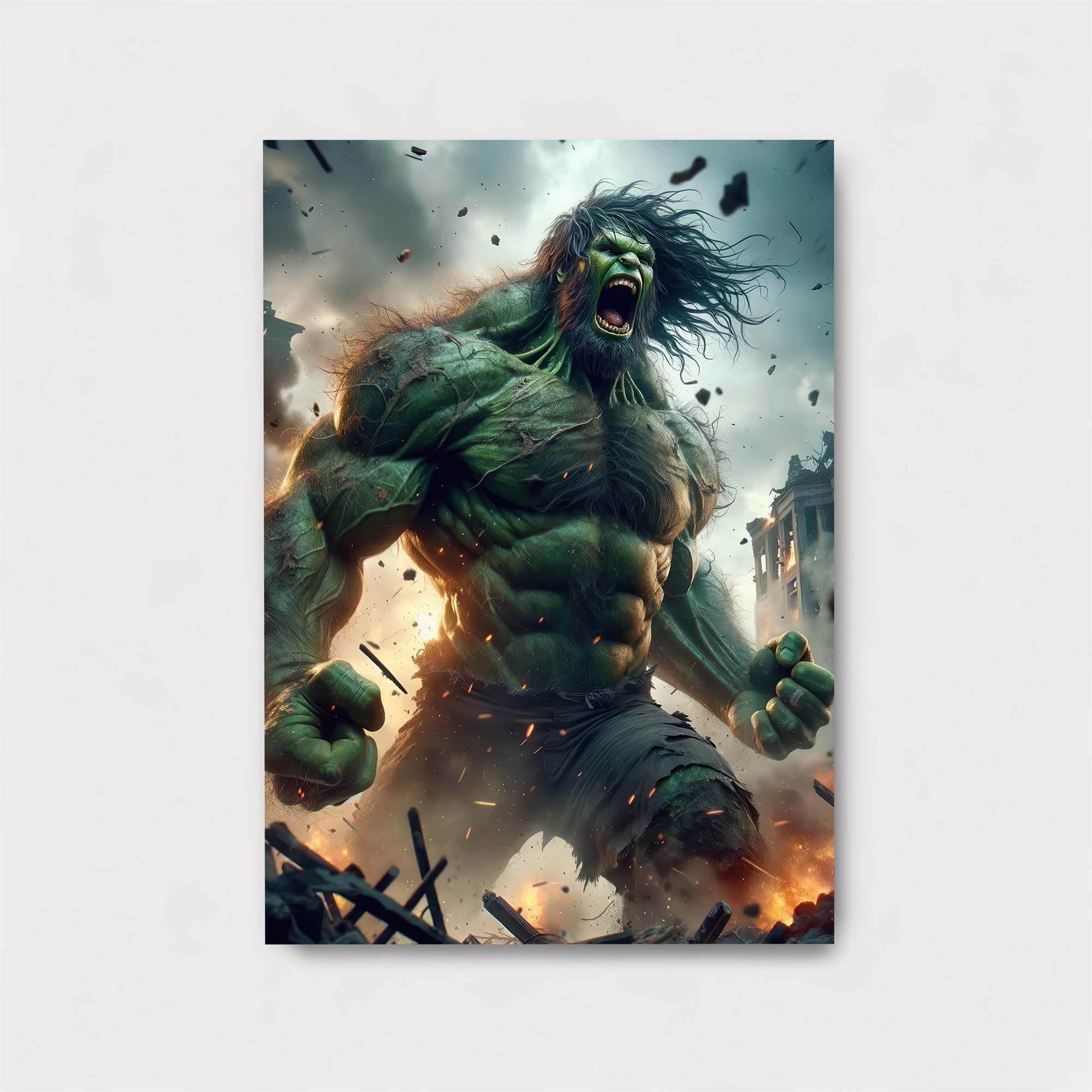 Hulk Rampage Safe Wall Magnetic / M