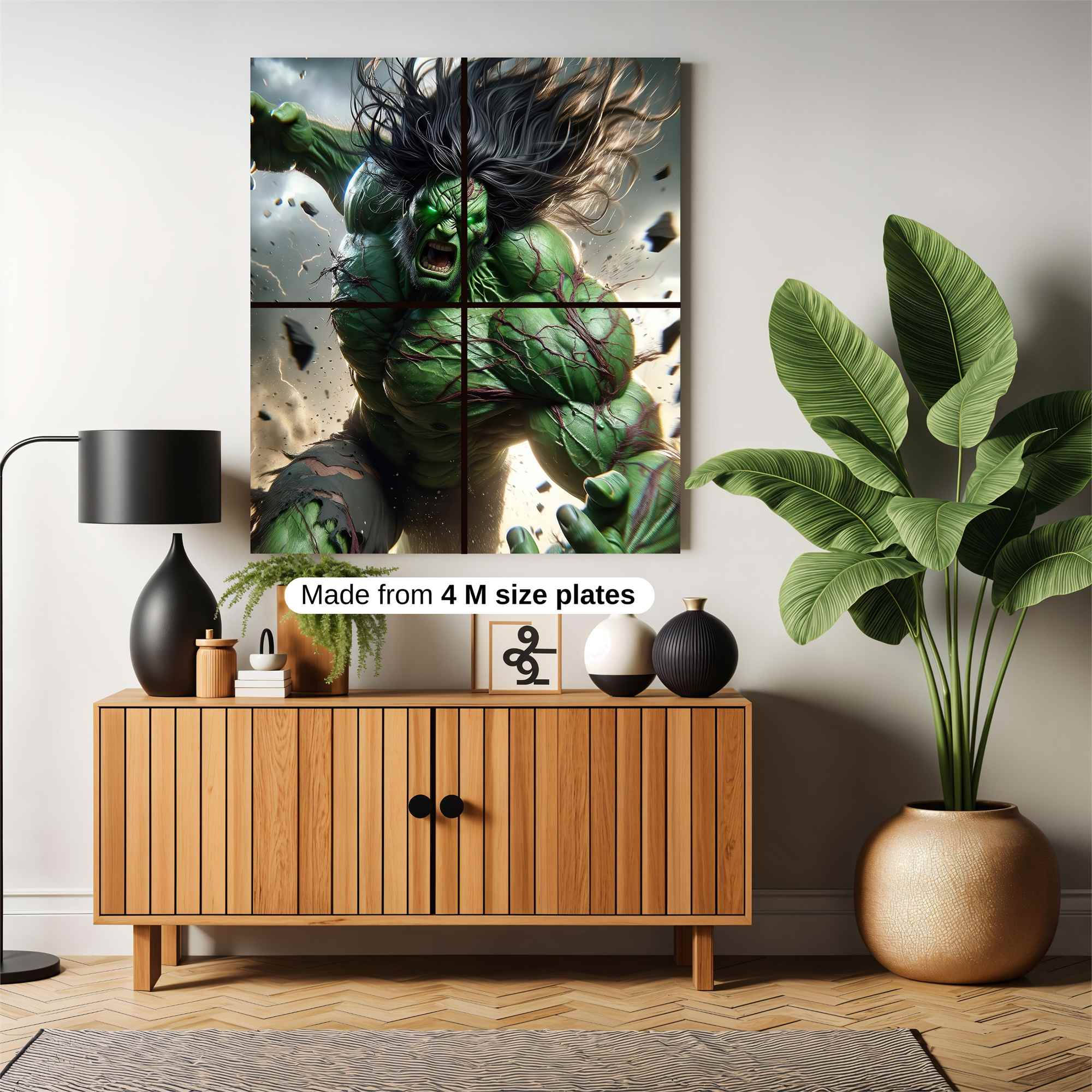Hulk Fury Safe Wall Magnetic / M