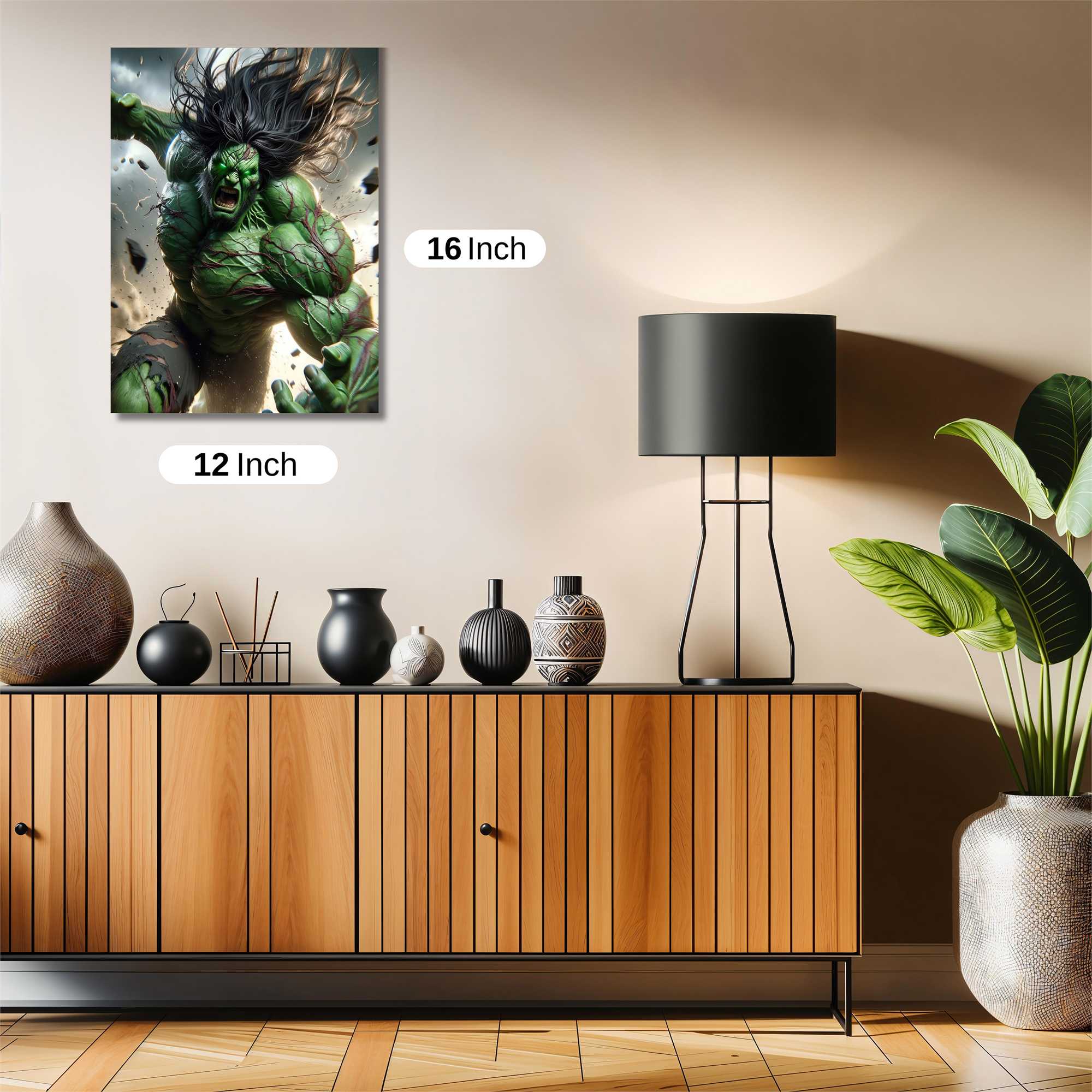 Hulk Fury Safe Wall Magnetic / M