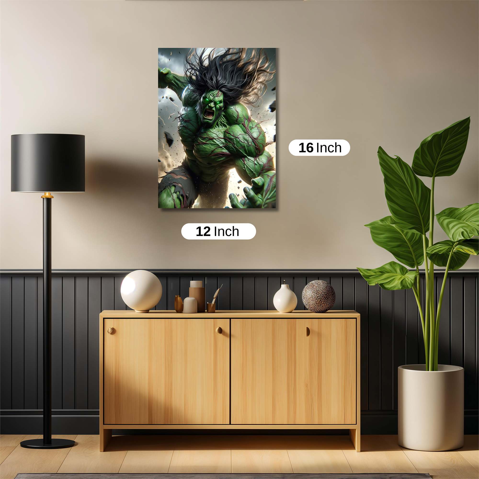 Hulk Fury Safe Wall Magnetic / M