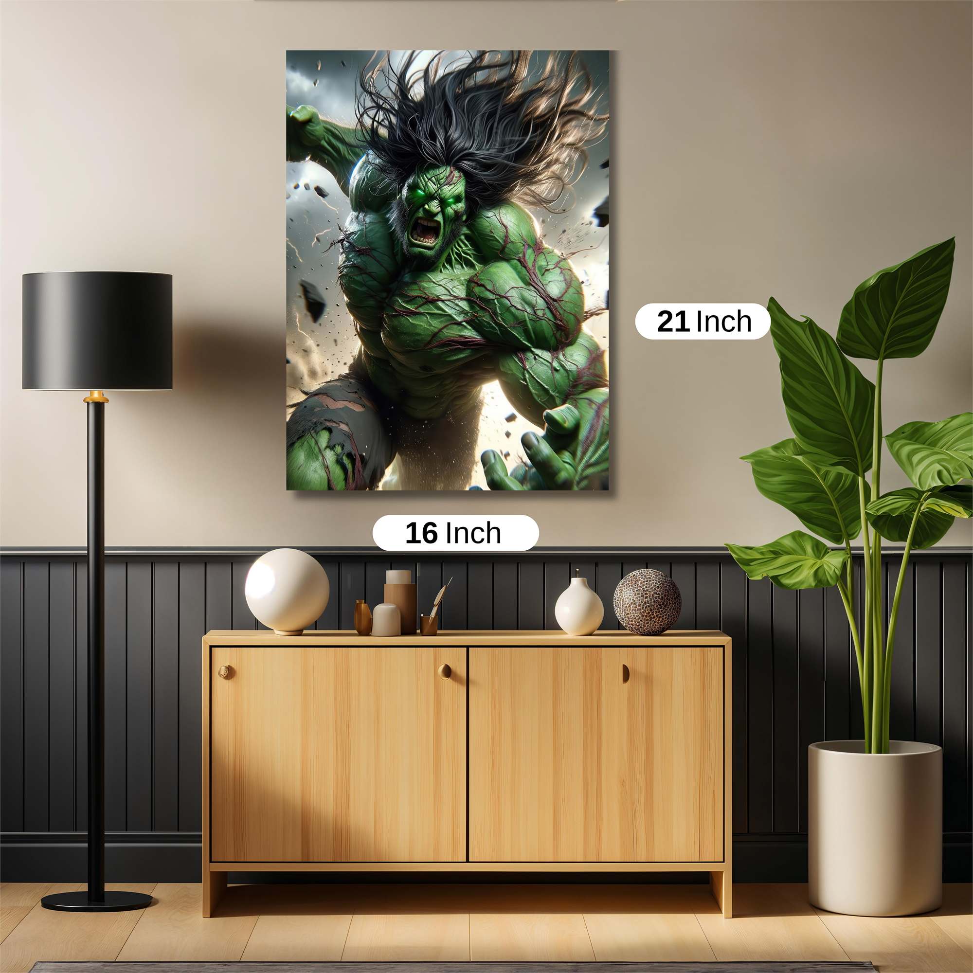 Hulk Fury Safe Wall Magnetic / M