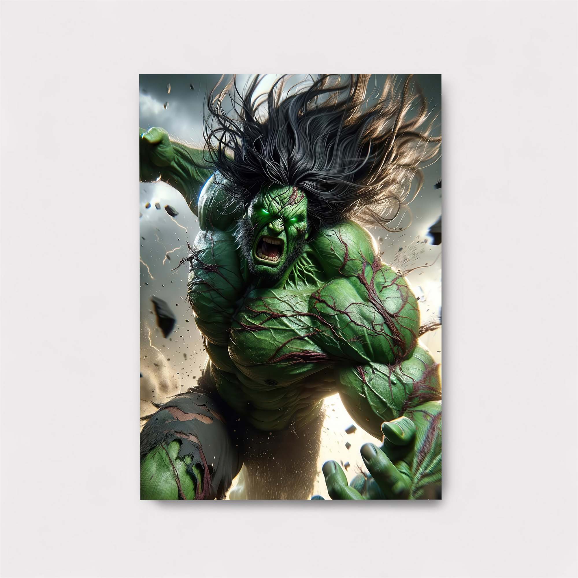 Hulk Fury Safe Wall Magnetic / M